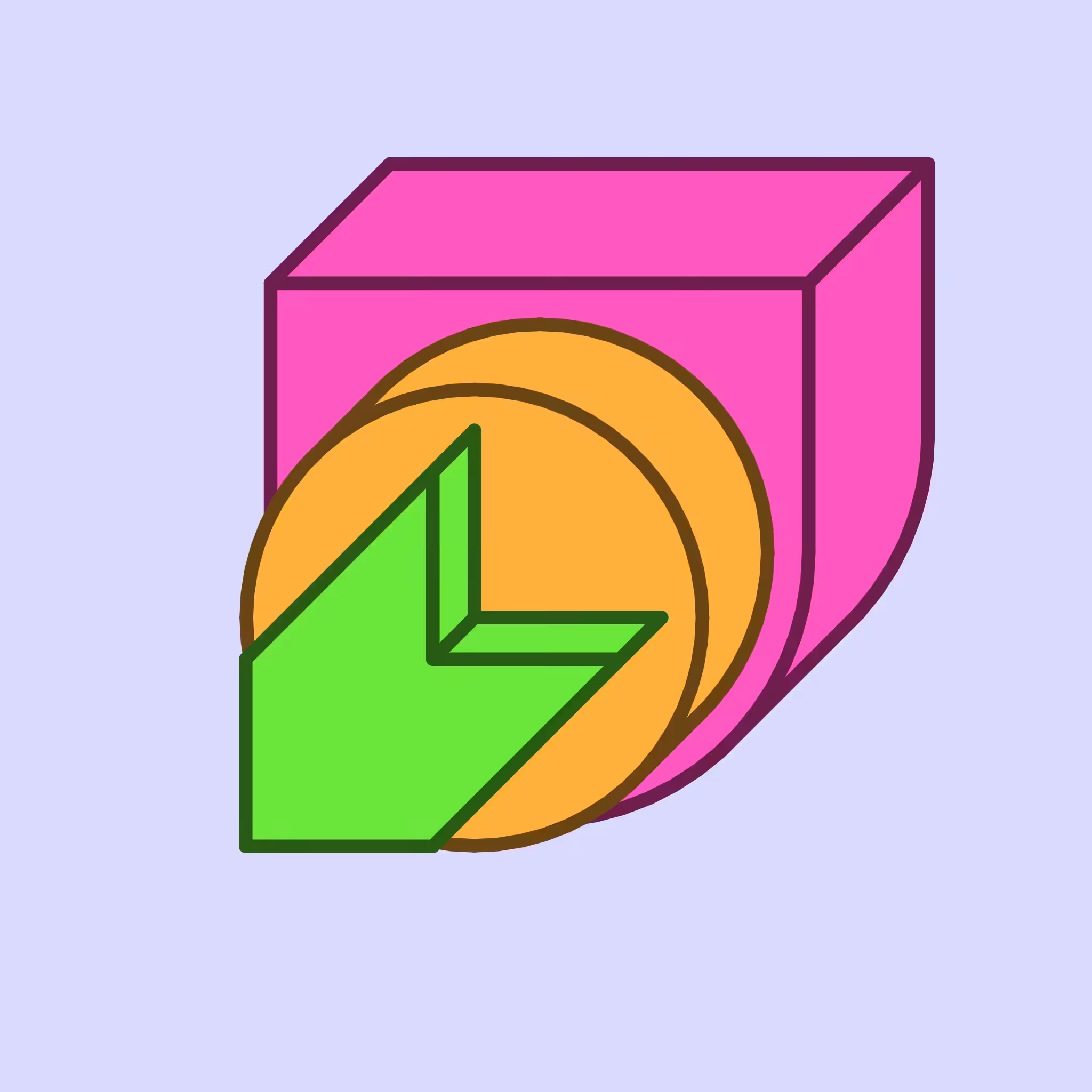 Calm shapes #1438