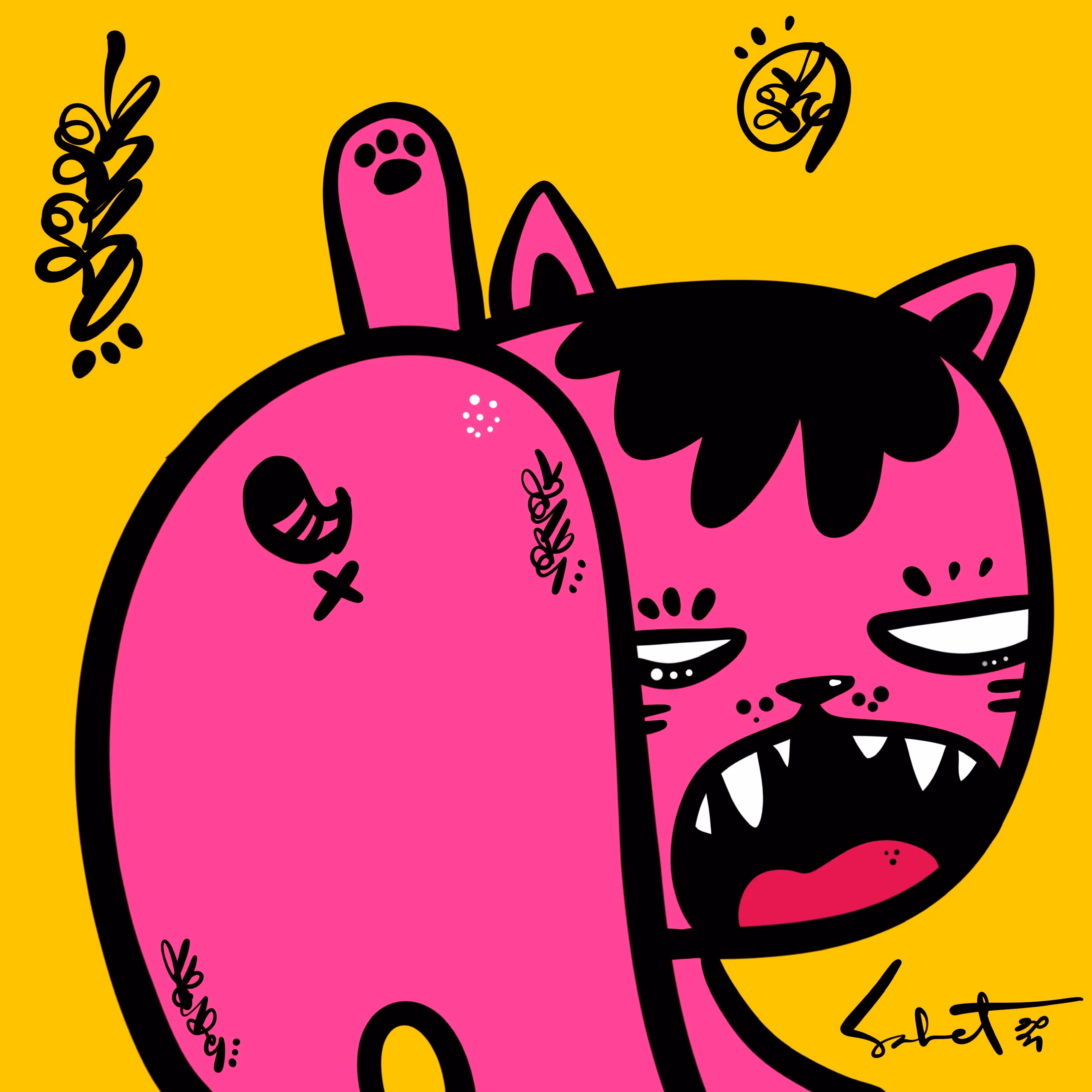 Ugly Kitties by Sabet #208