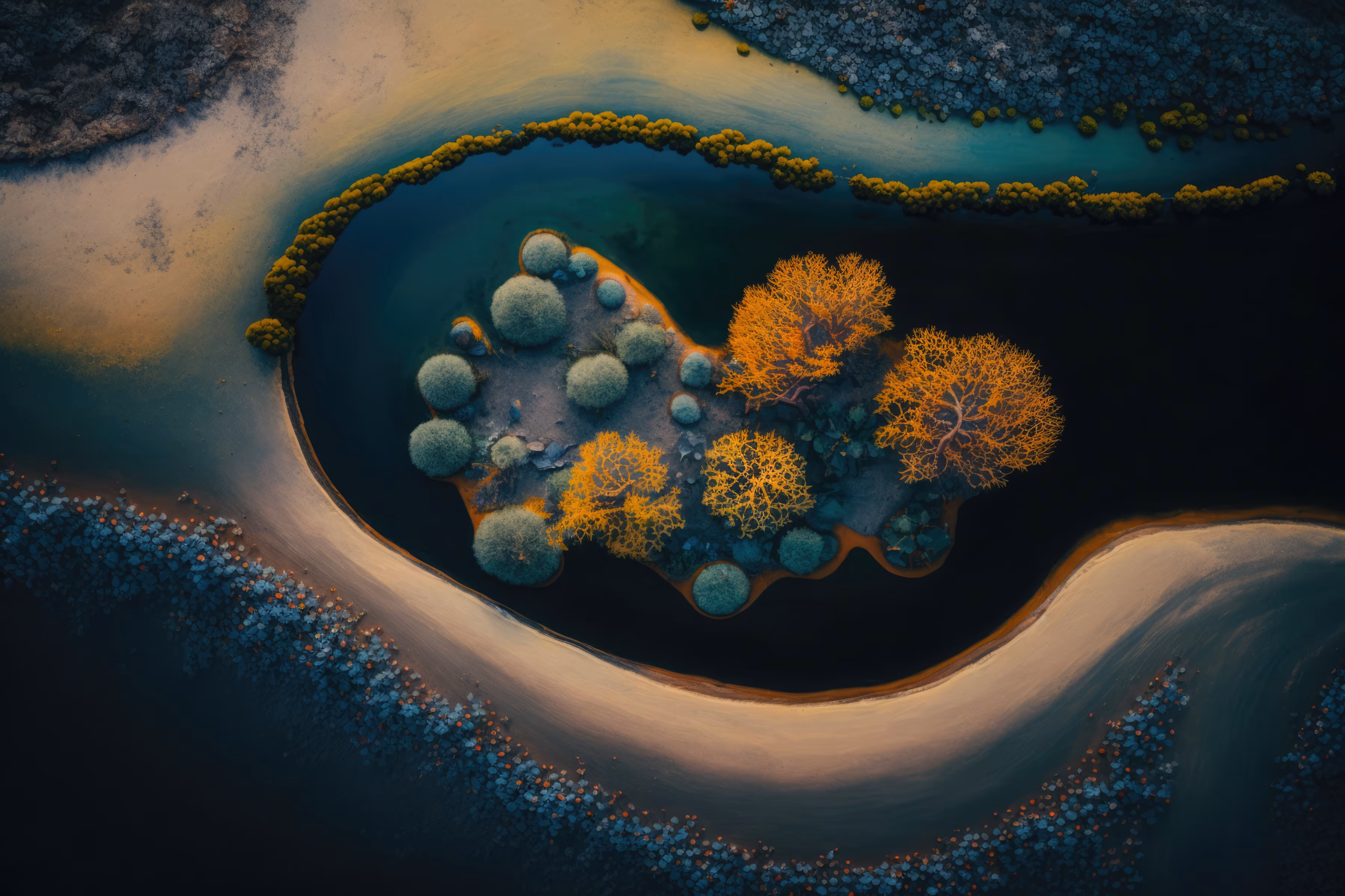 Surreality: Lake Archipelago