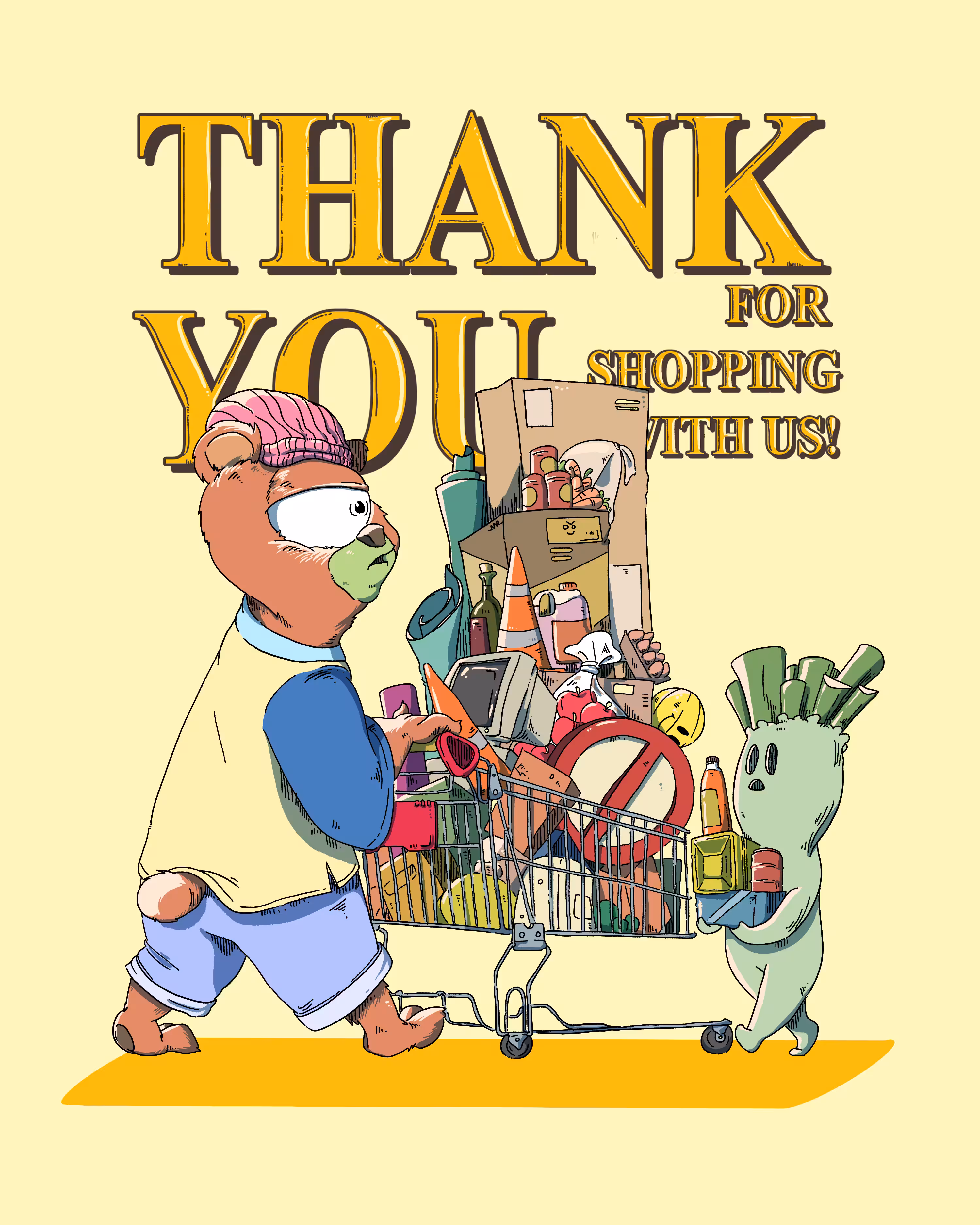 Thanks for Shopping with Us!