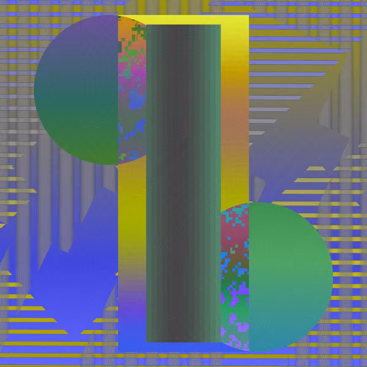 Study of Geometry Composition #6