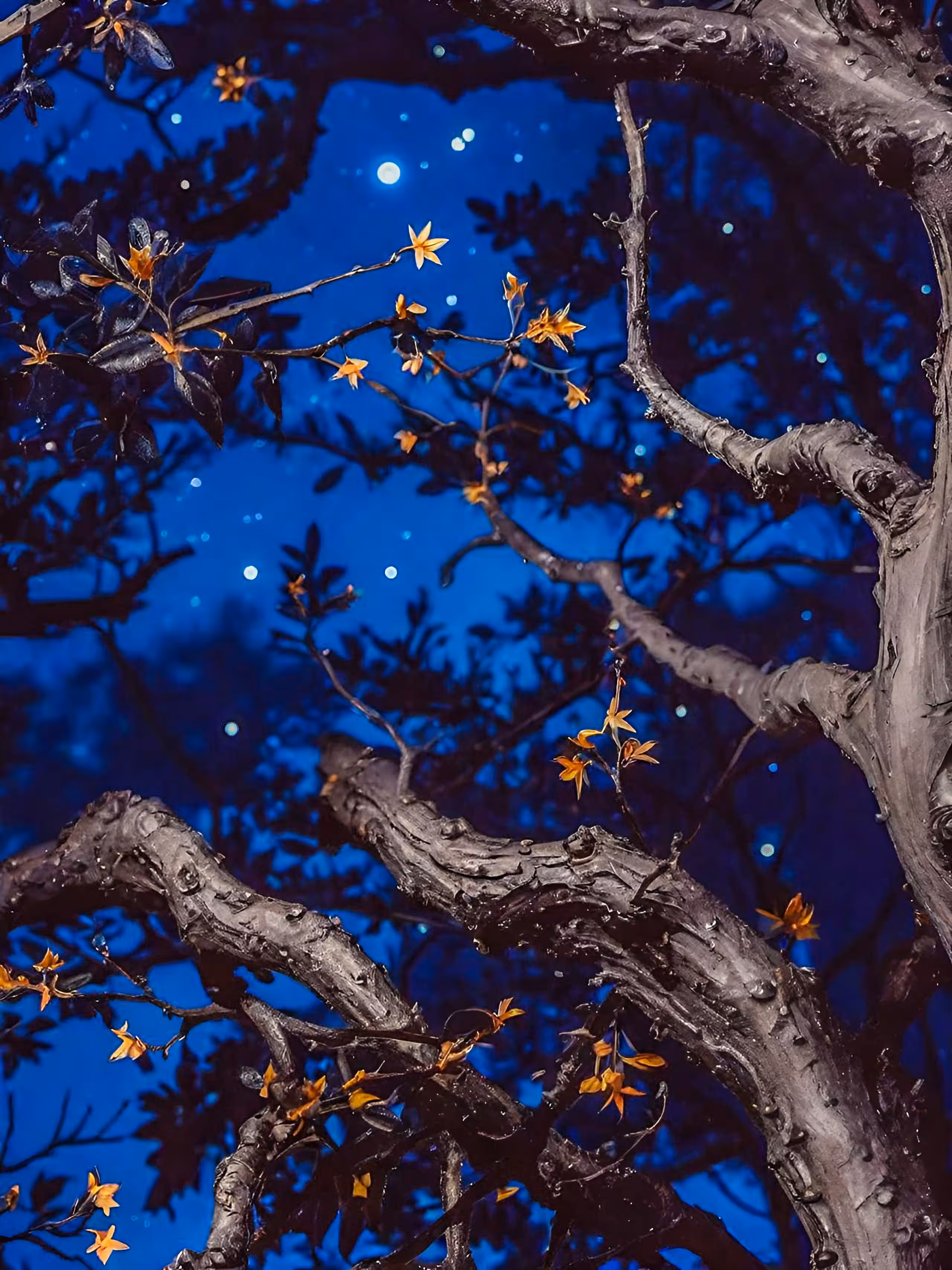 Nightfall in the Treetop