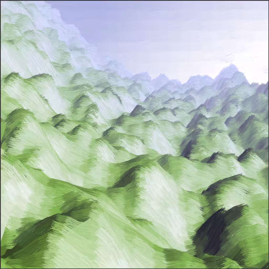 Lush Fields  #120