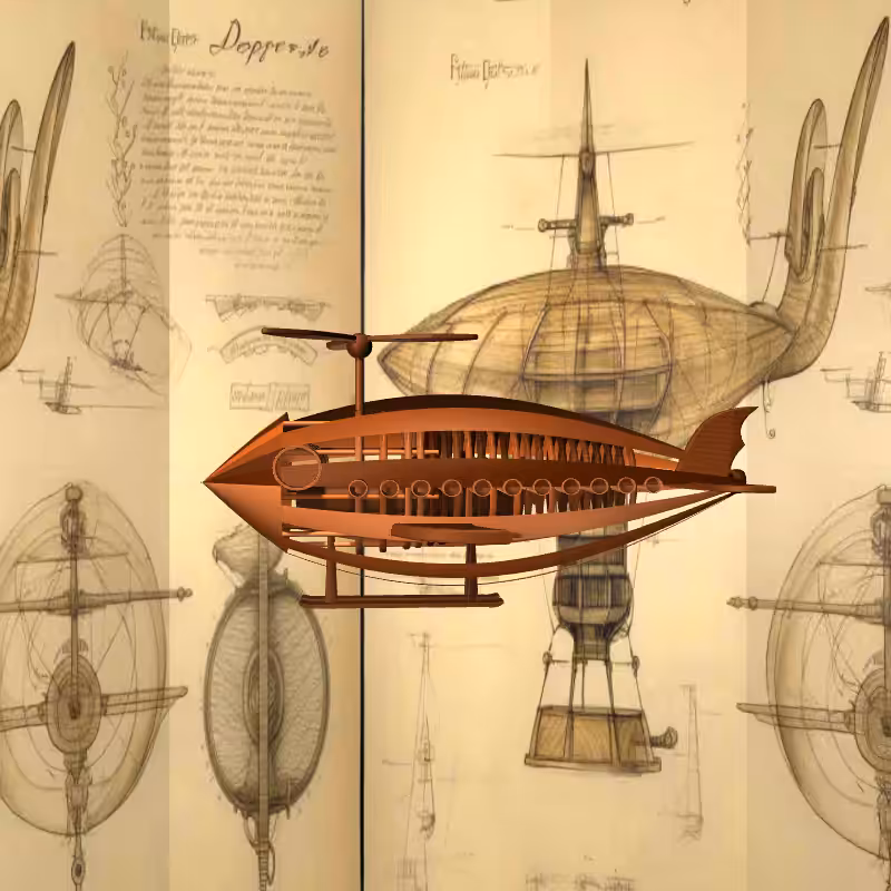 DAVINCI Flying Object #7
