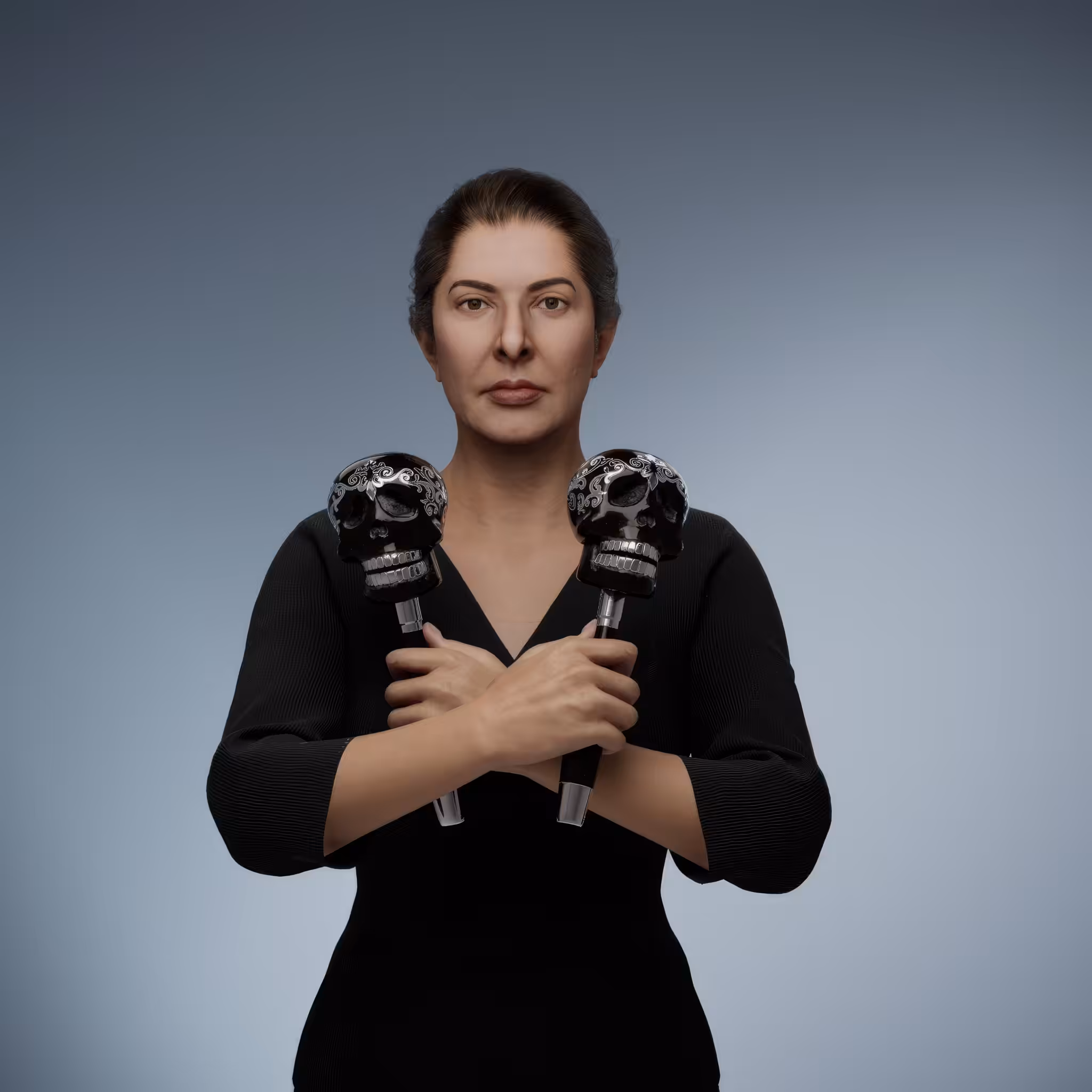 Portrait with Maracas #601
