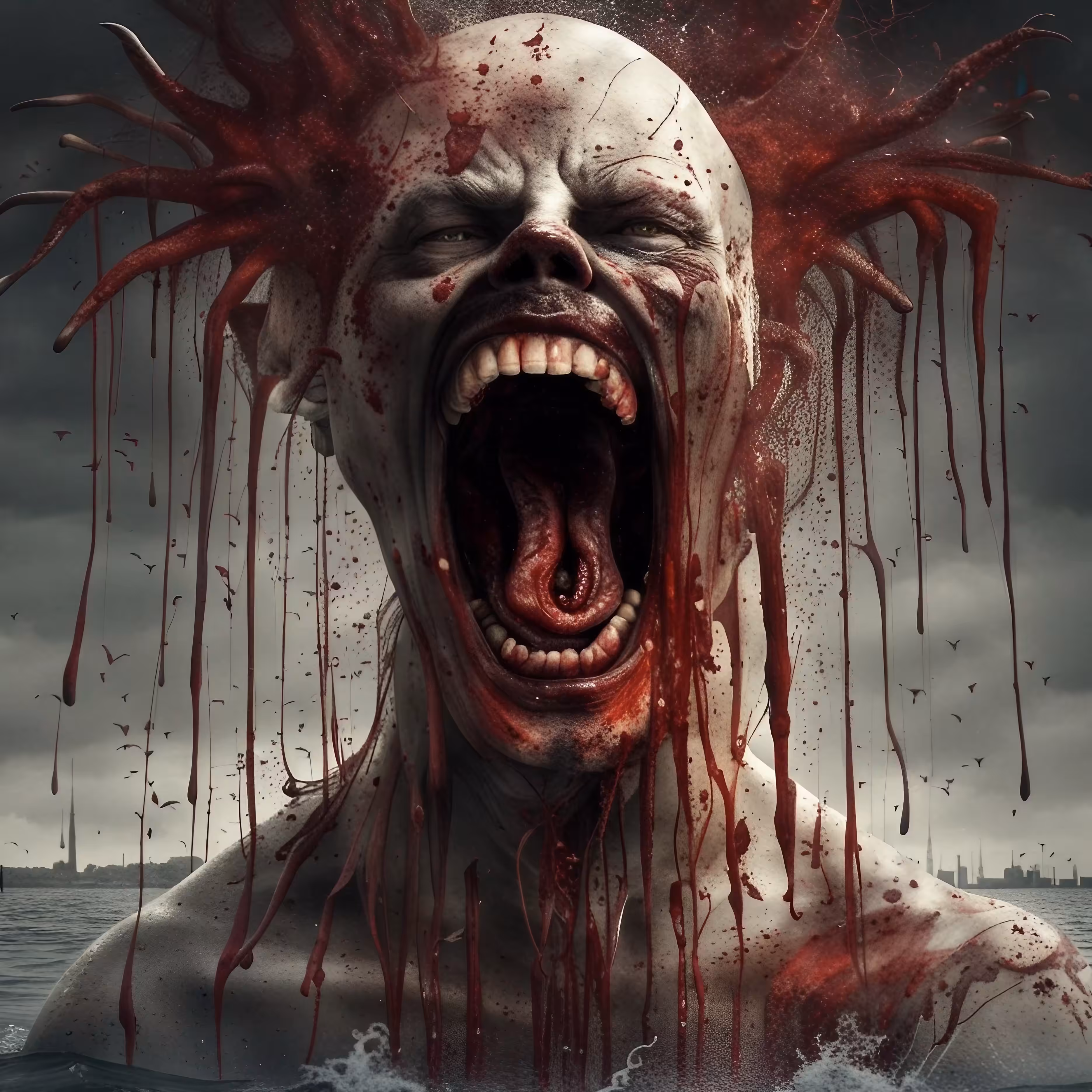 Crimson Splash & Scream
