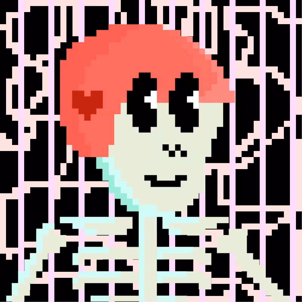 PIXEL SKULLETTI 1 #267