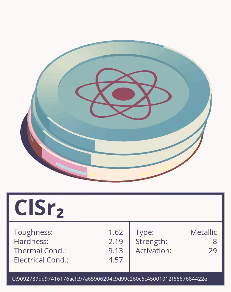OTOM: ClSr₂ molecule