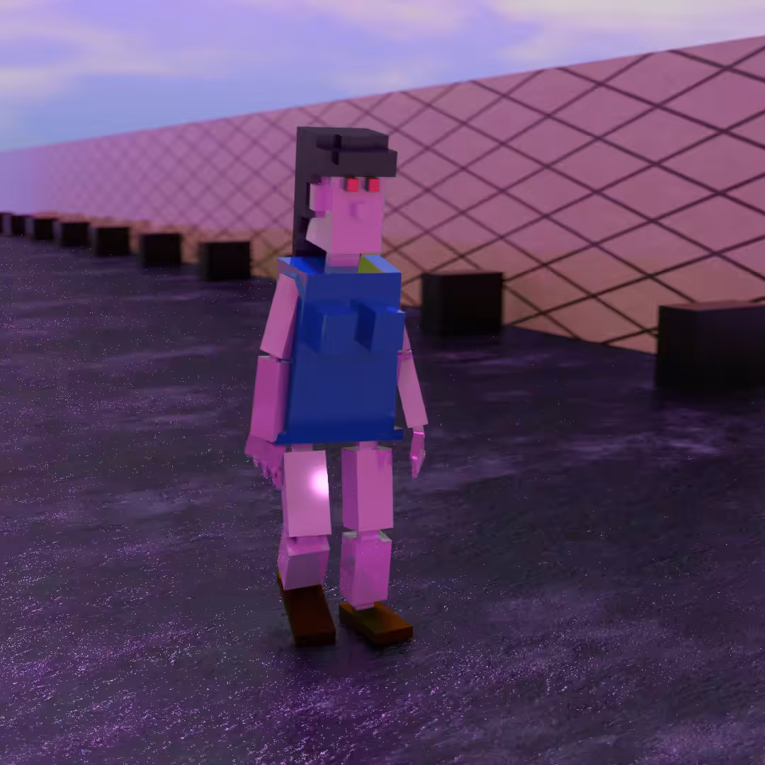 Voxel Walker Punk #0008