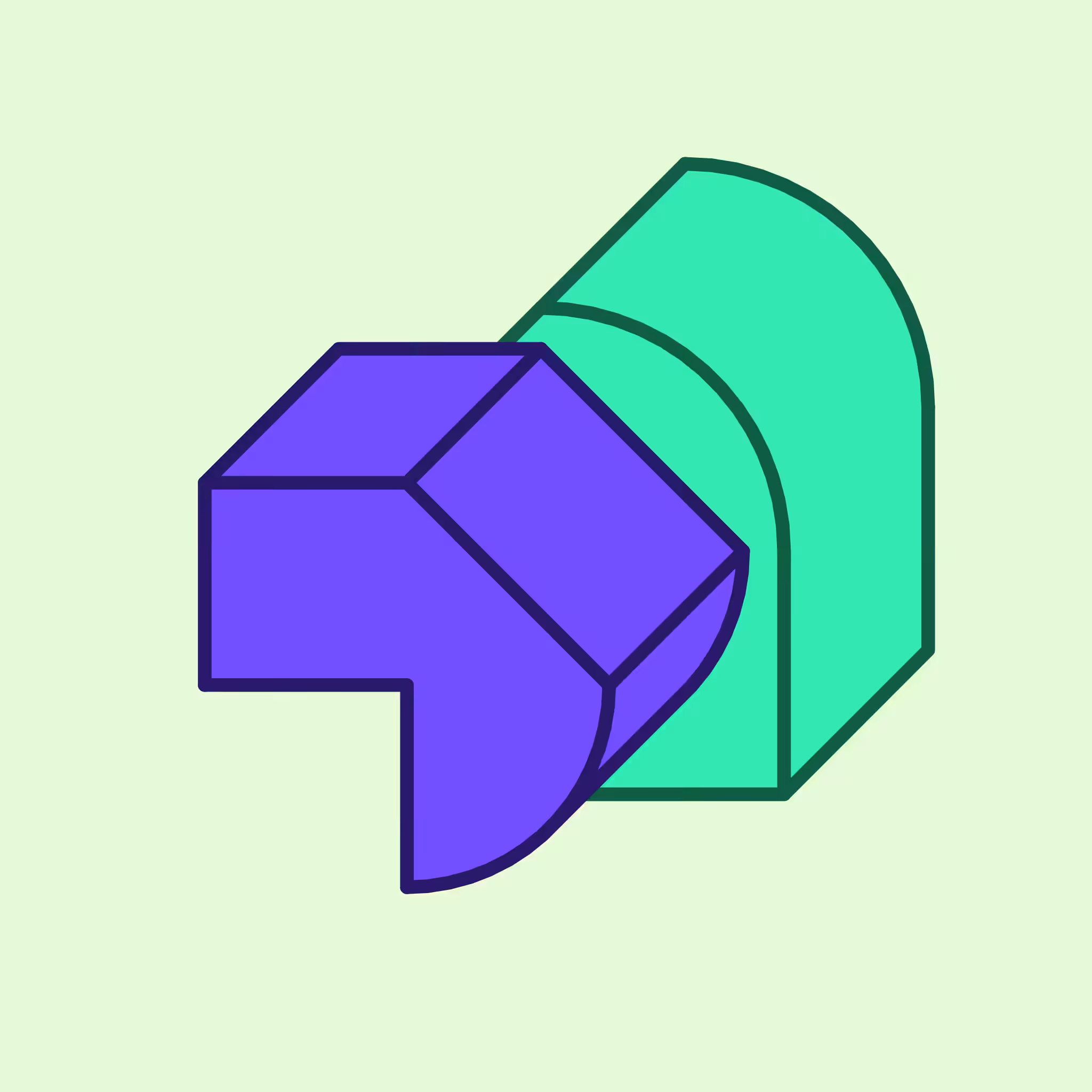 Calm shapes #1543