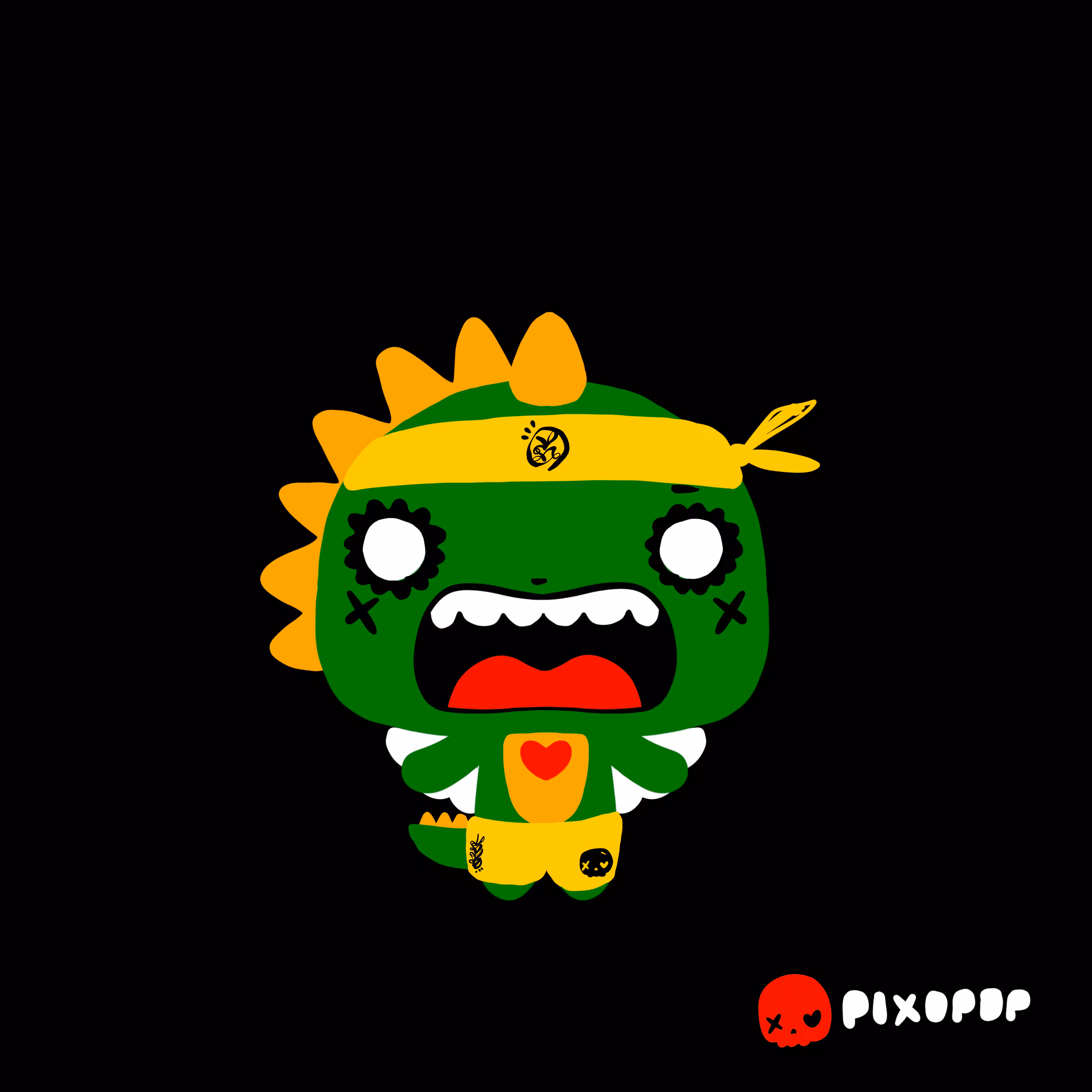 PIXOPOP CUTIES: Draco #5 (RARE)