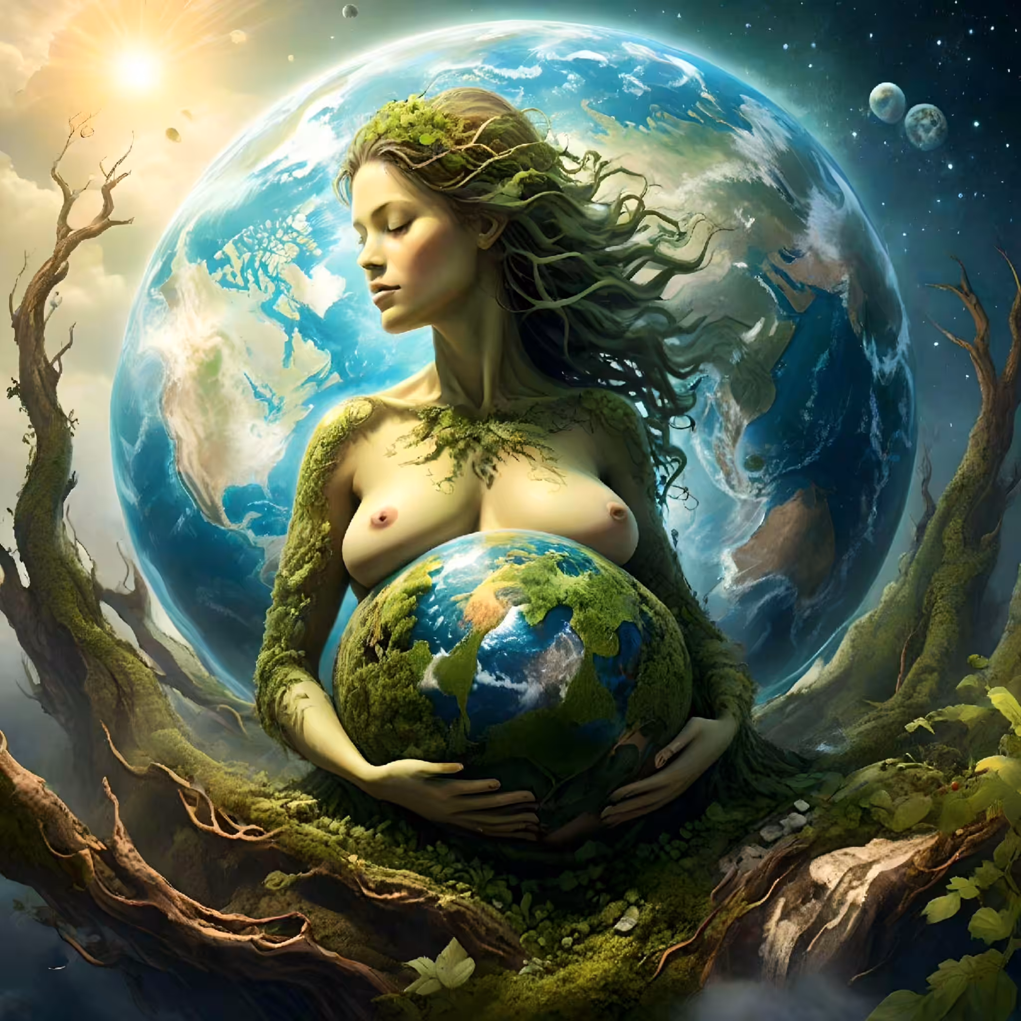 Peaceful Mother Earth