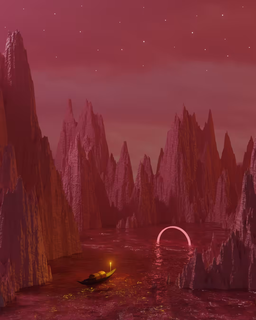 One Upon The River (Pink) 