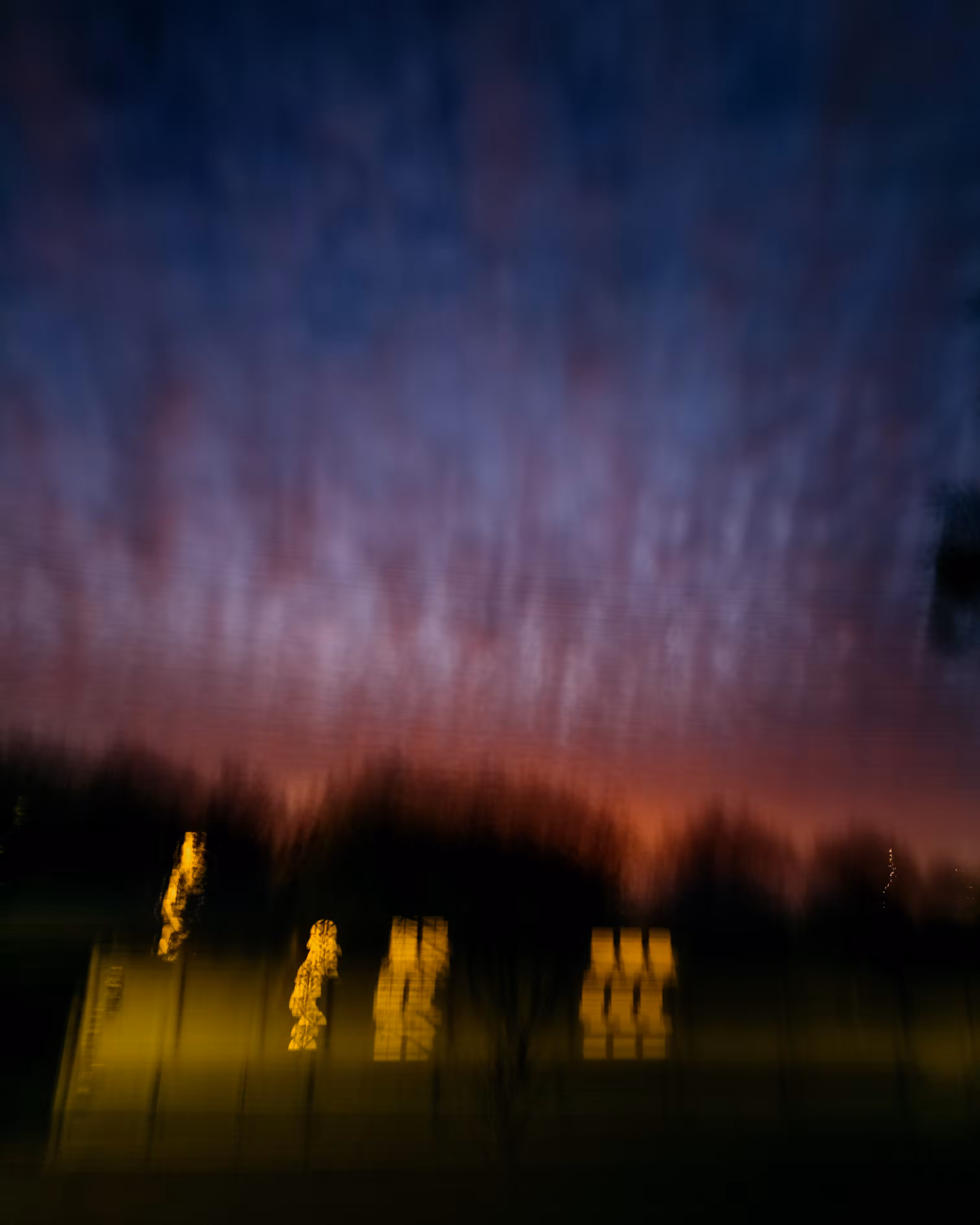 The Trailing Pink Sky