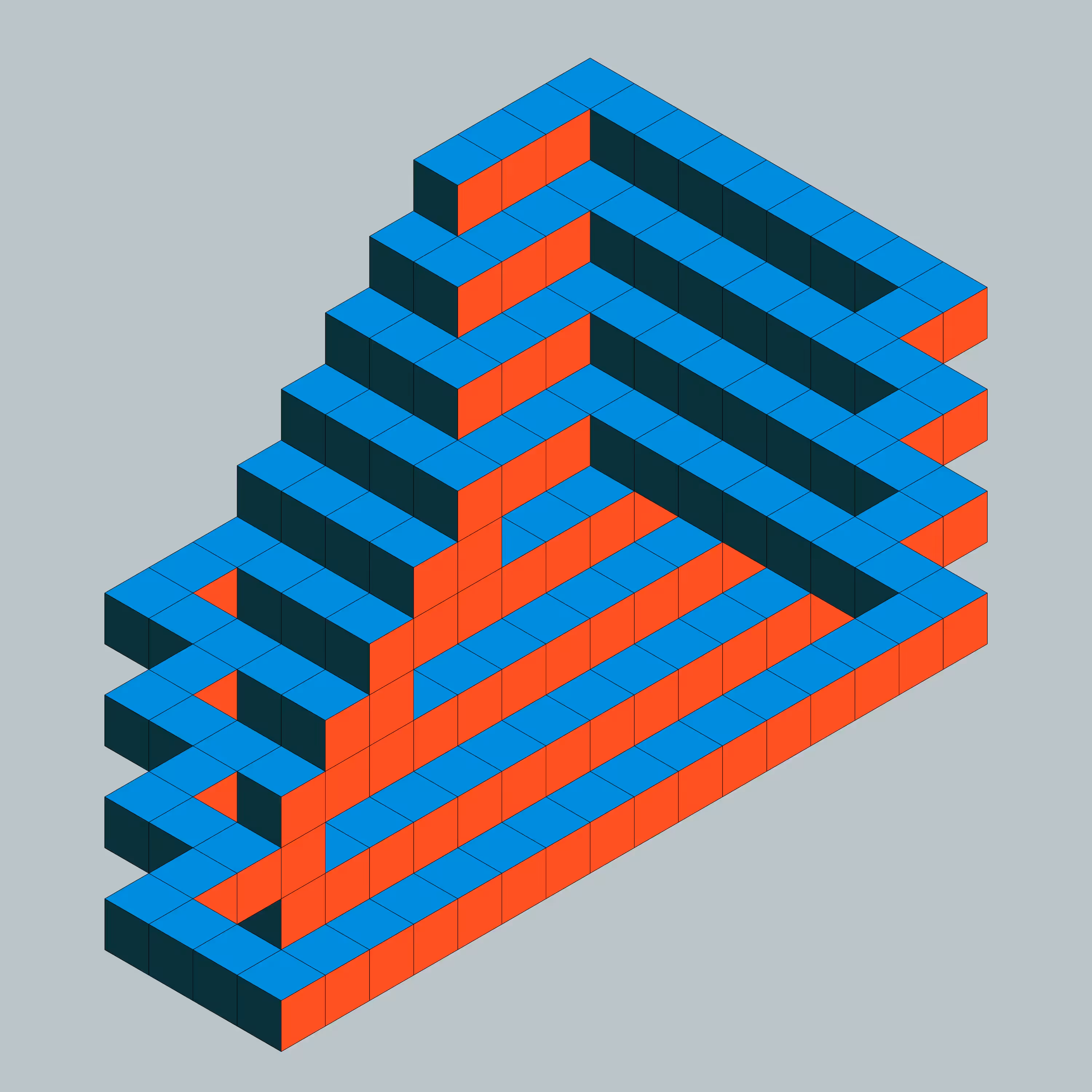 Optical Stairs #3