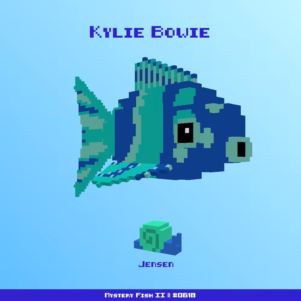 Kylie Bowie :: Mystery Fish 0618/1000 