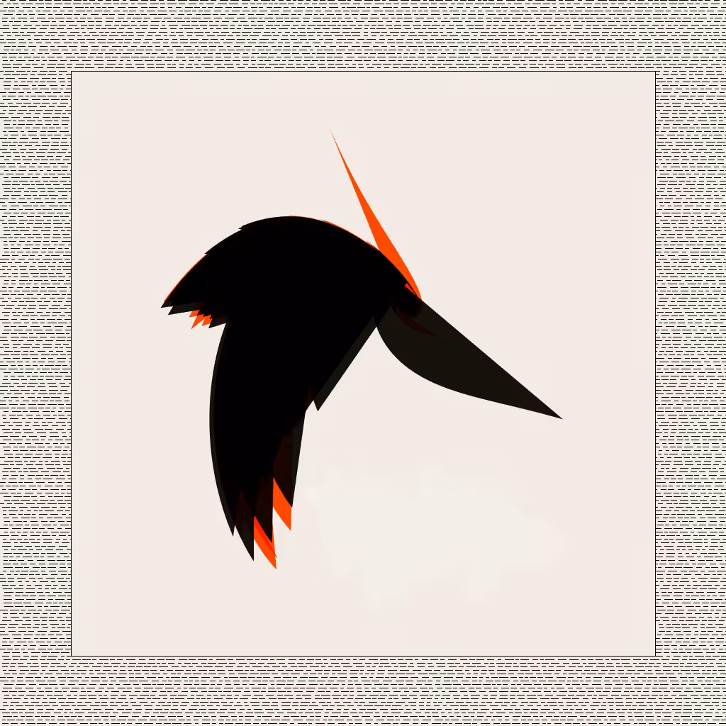 Glitch Bird No. 21