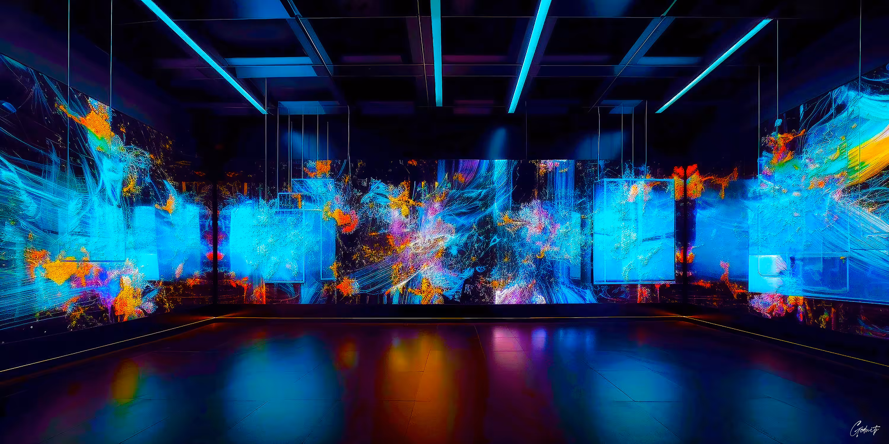 AI Art Installation Room #2