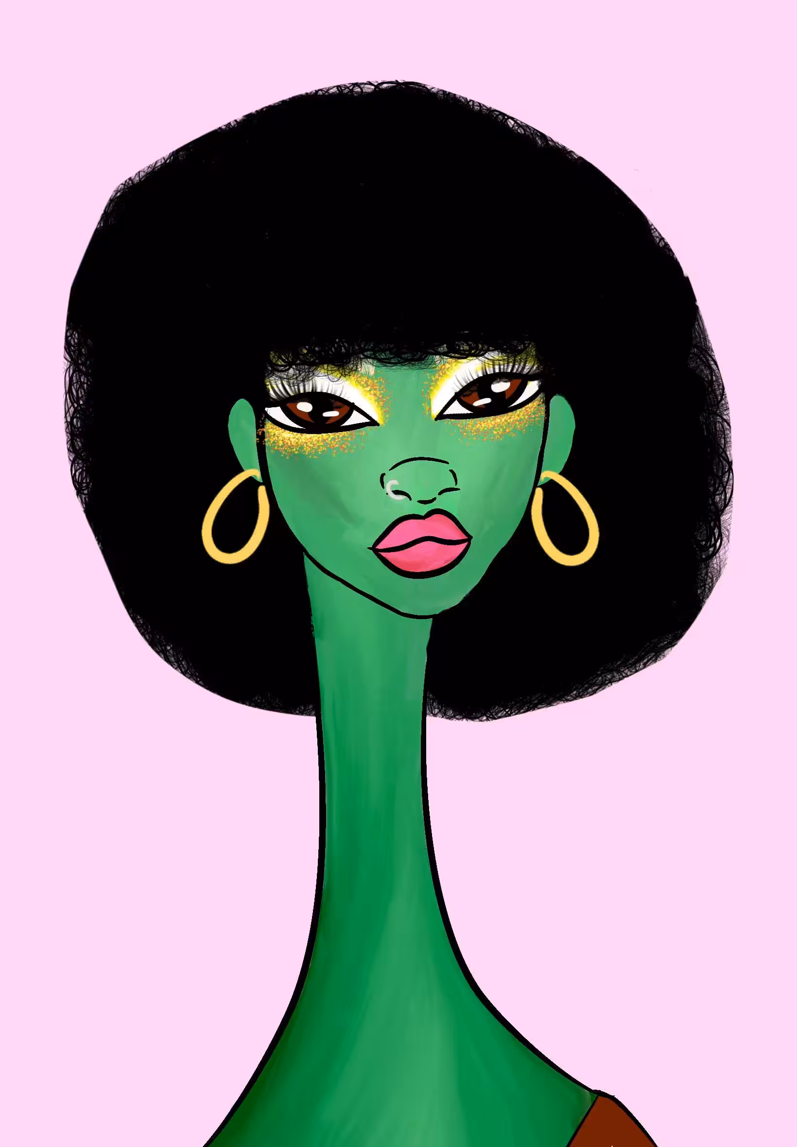 Long Neckie Ladies: Long Neckie Lady #1370