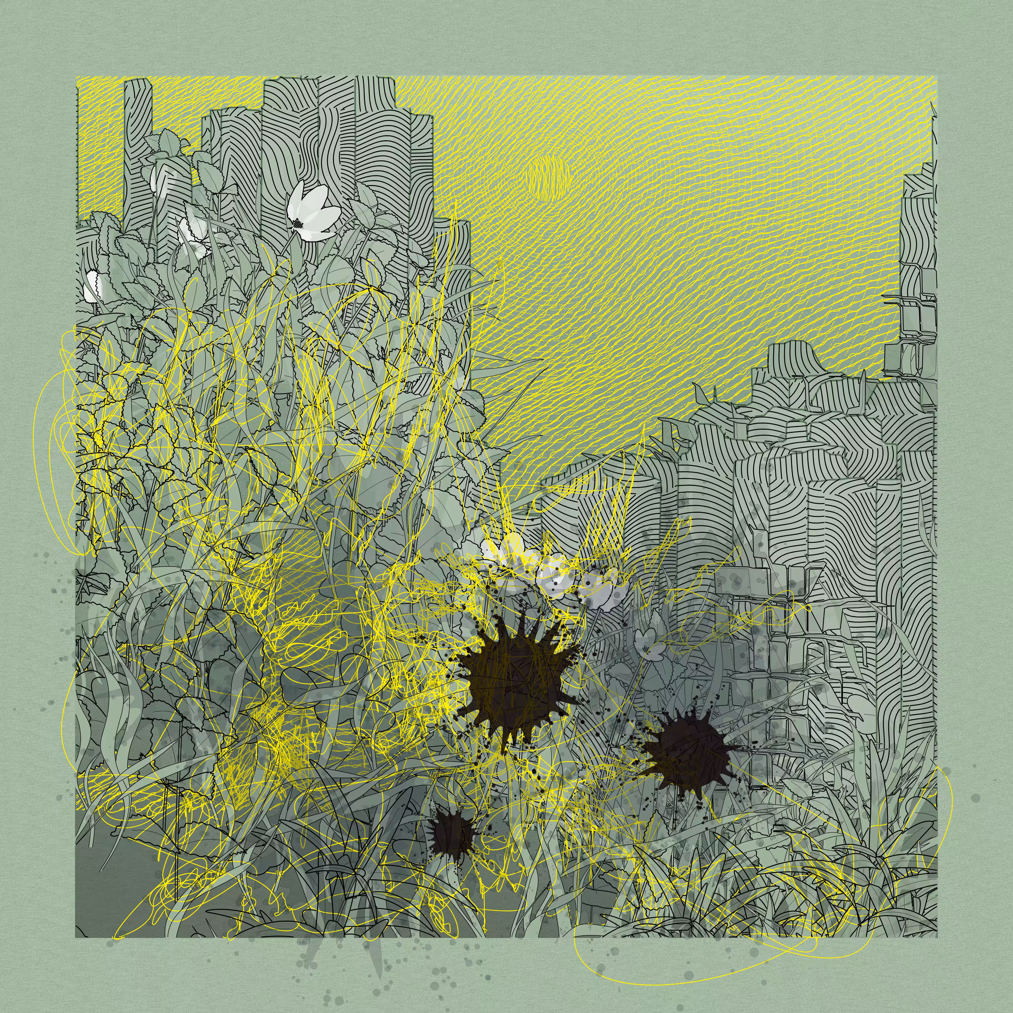 Landscape with Carbon Capture #8101