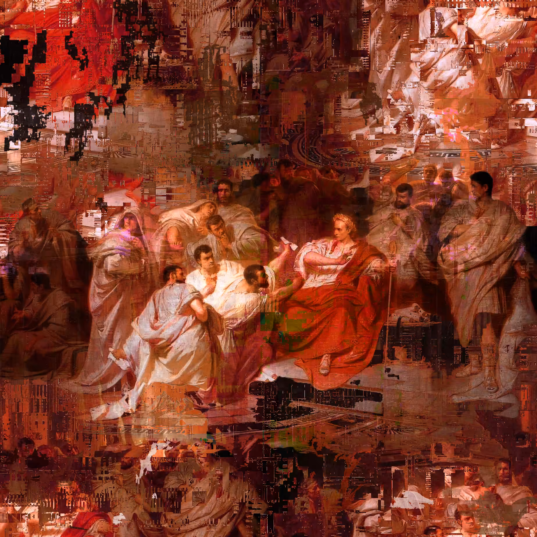 The Death of Julius Caesar II (after Piloty)