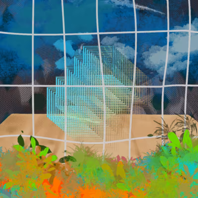 Geometric Garden #94