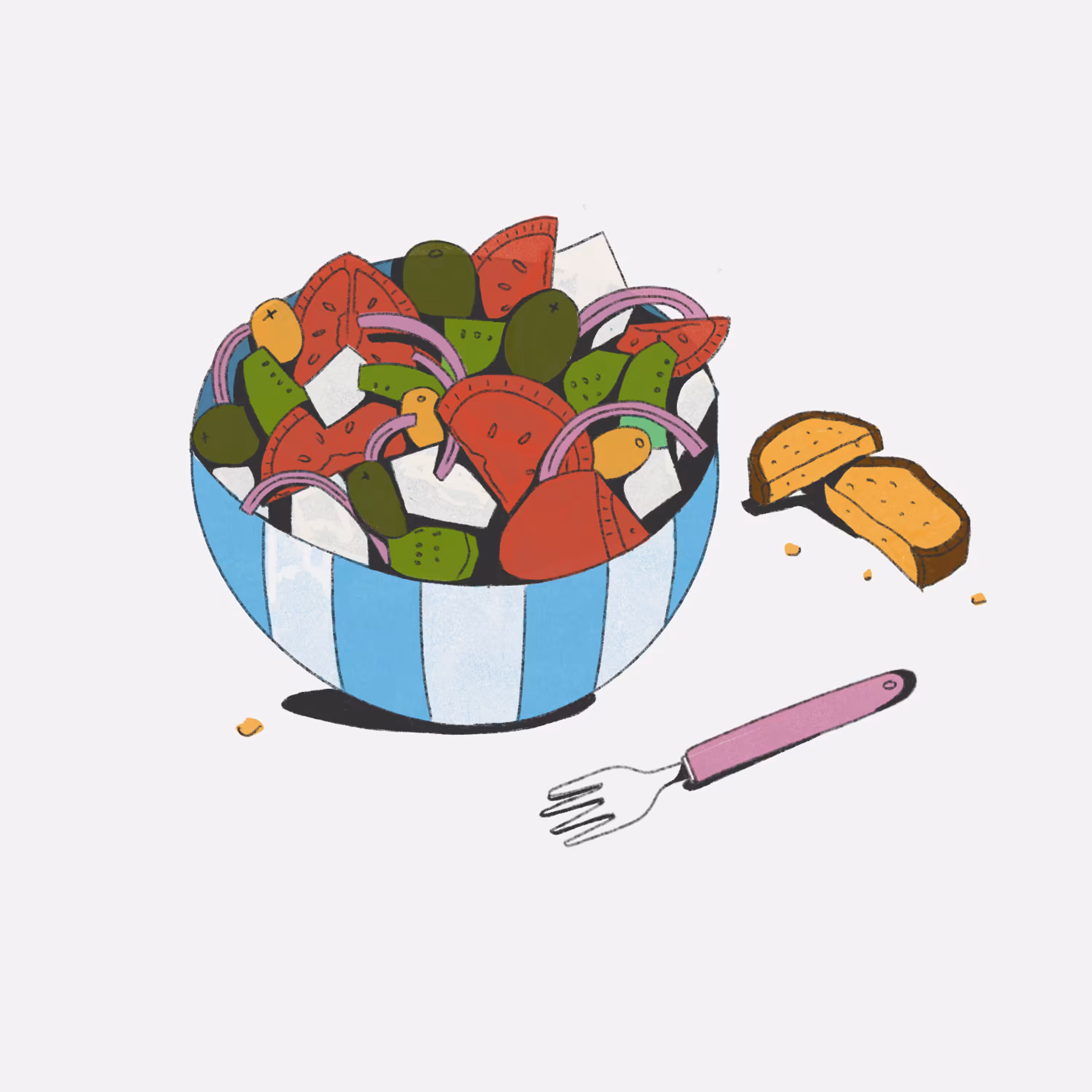 Food is Good: Greek salad
