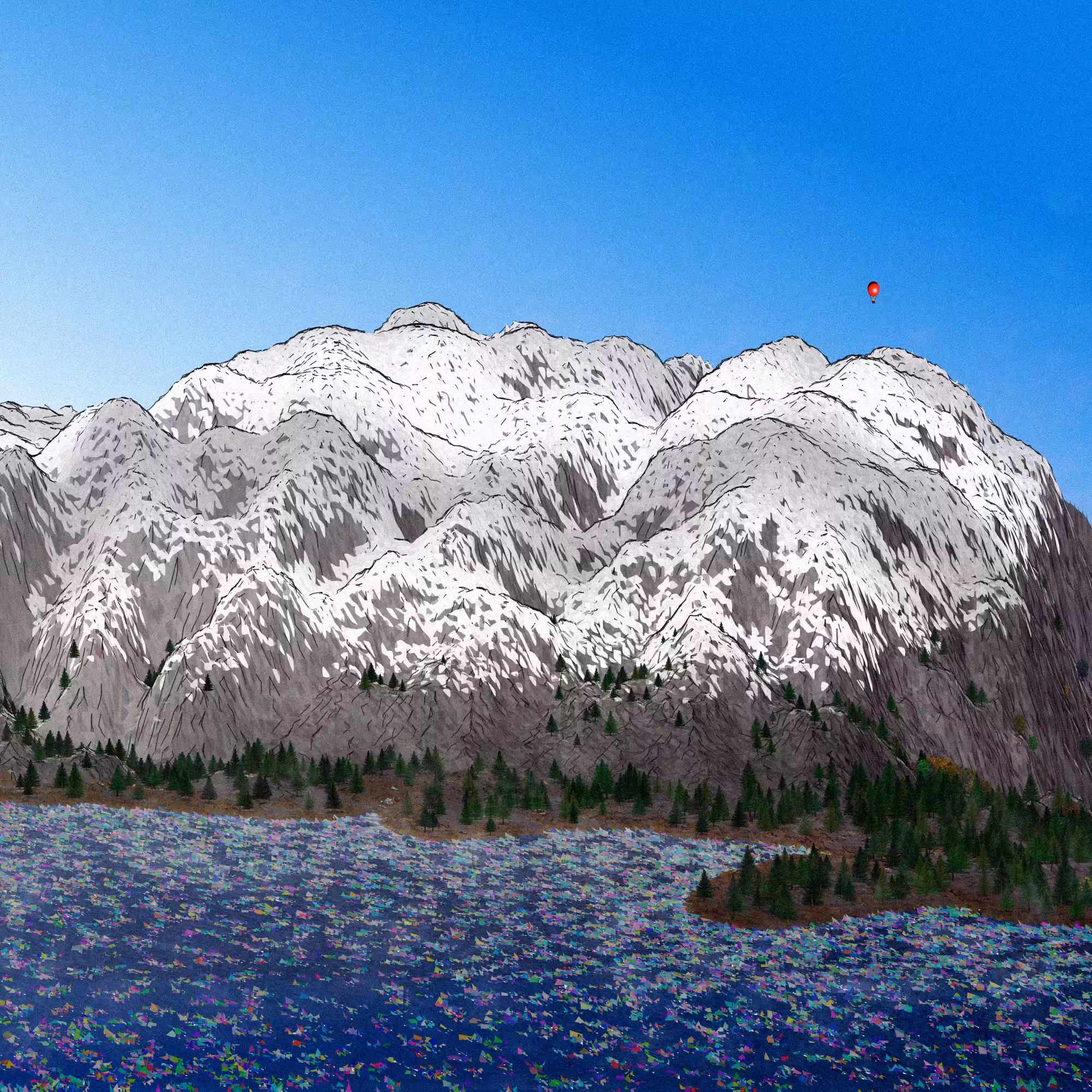 Expedition, WIP, from the water