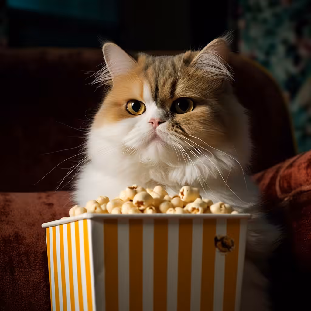 Popcorn Cat - Popcorn