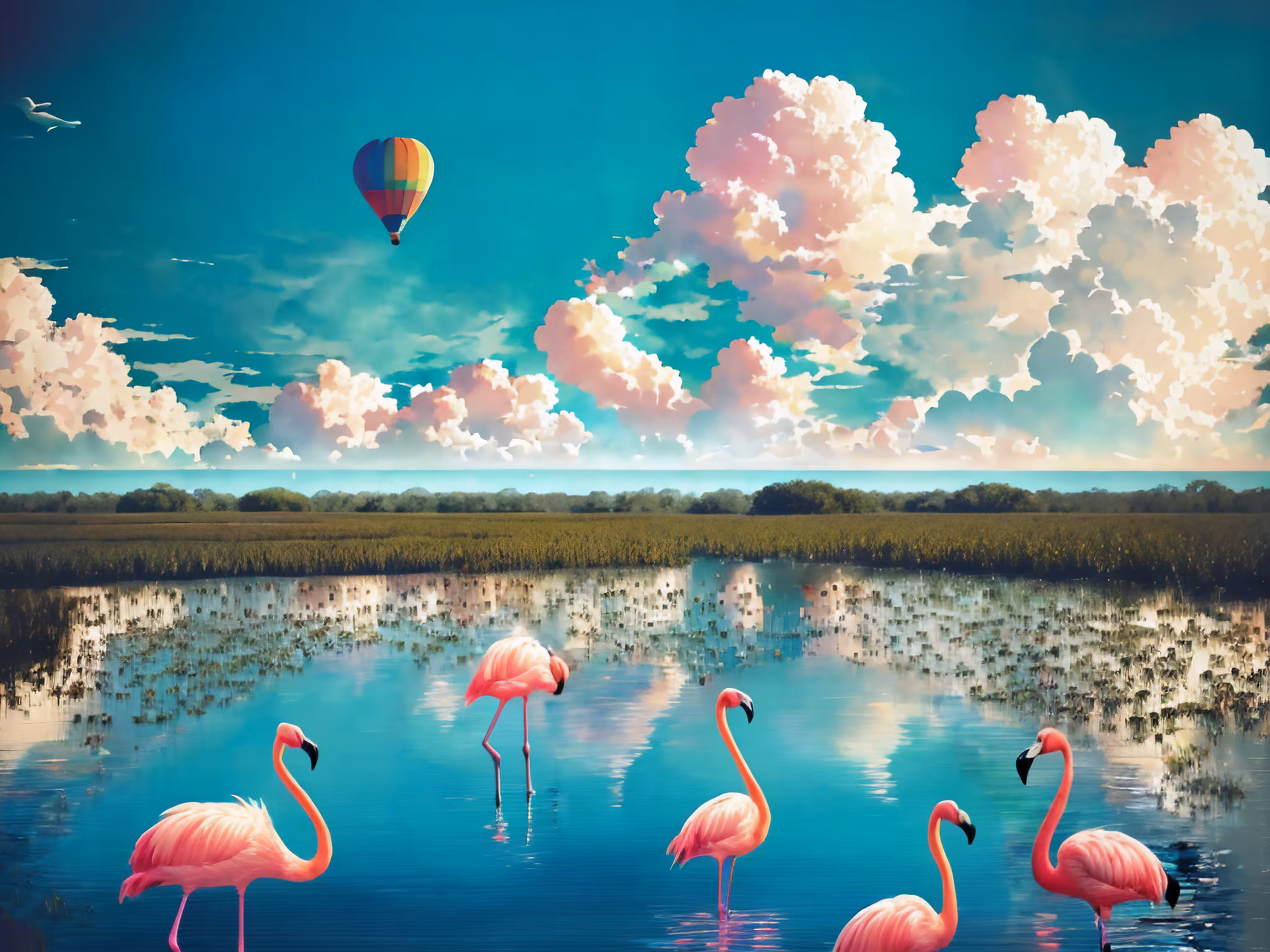 Pink Flamingos