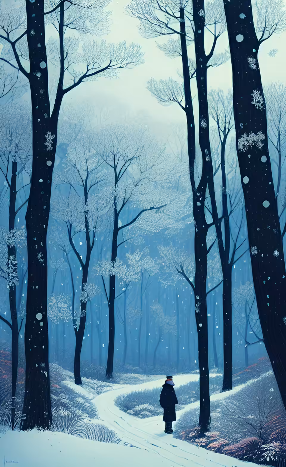 Winter Woodlands Unseen #133