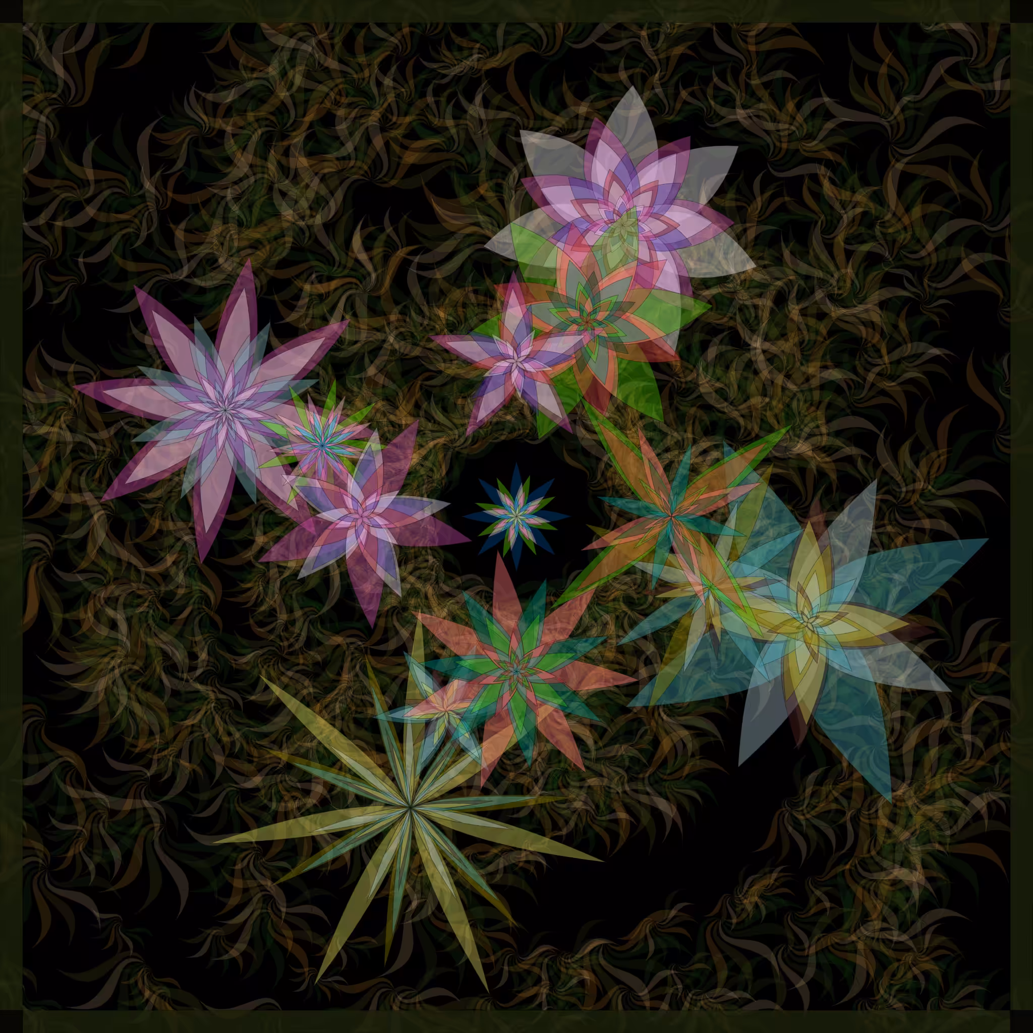 Bezier Garden #100