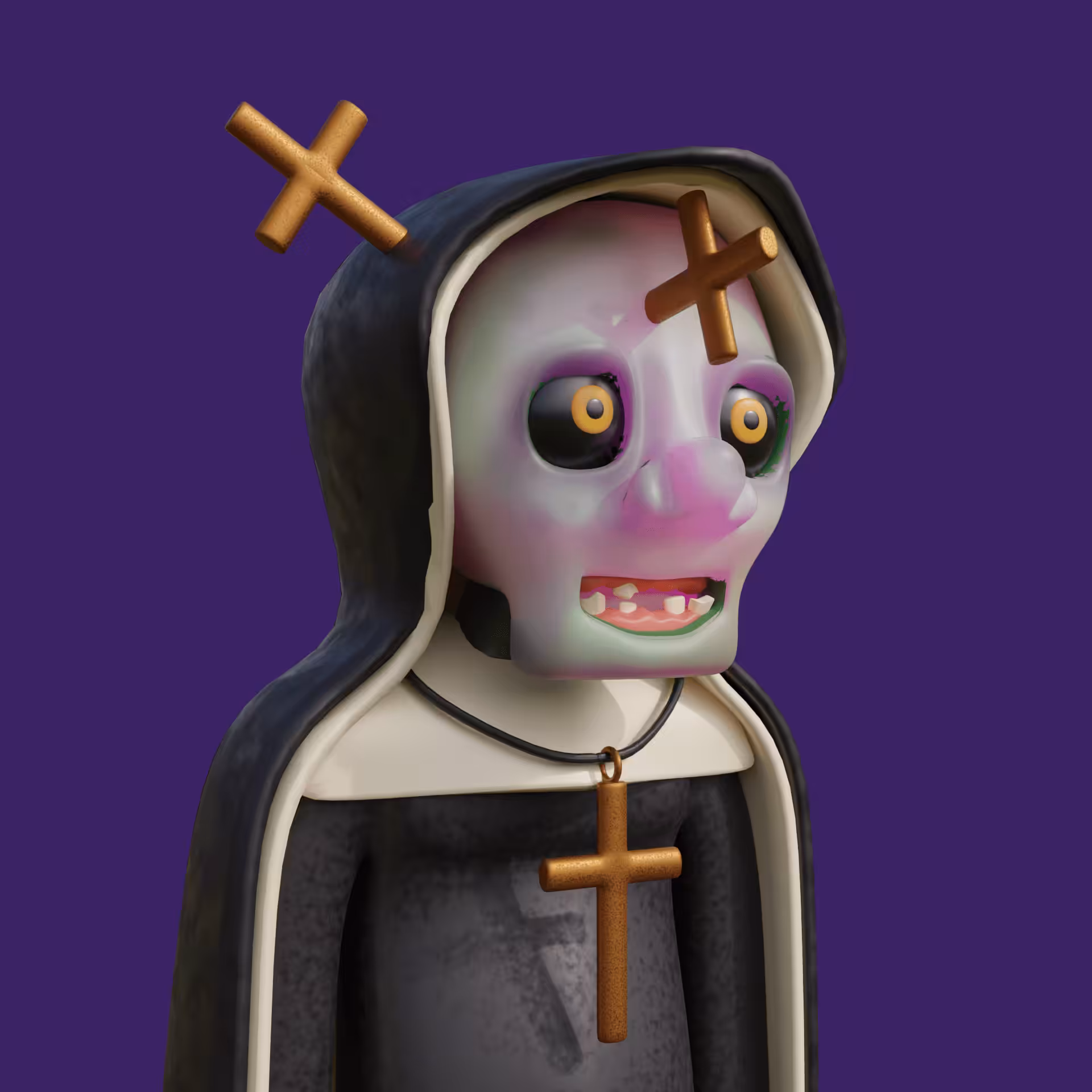 Zombie villager 357 : NUN