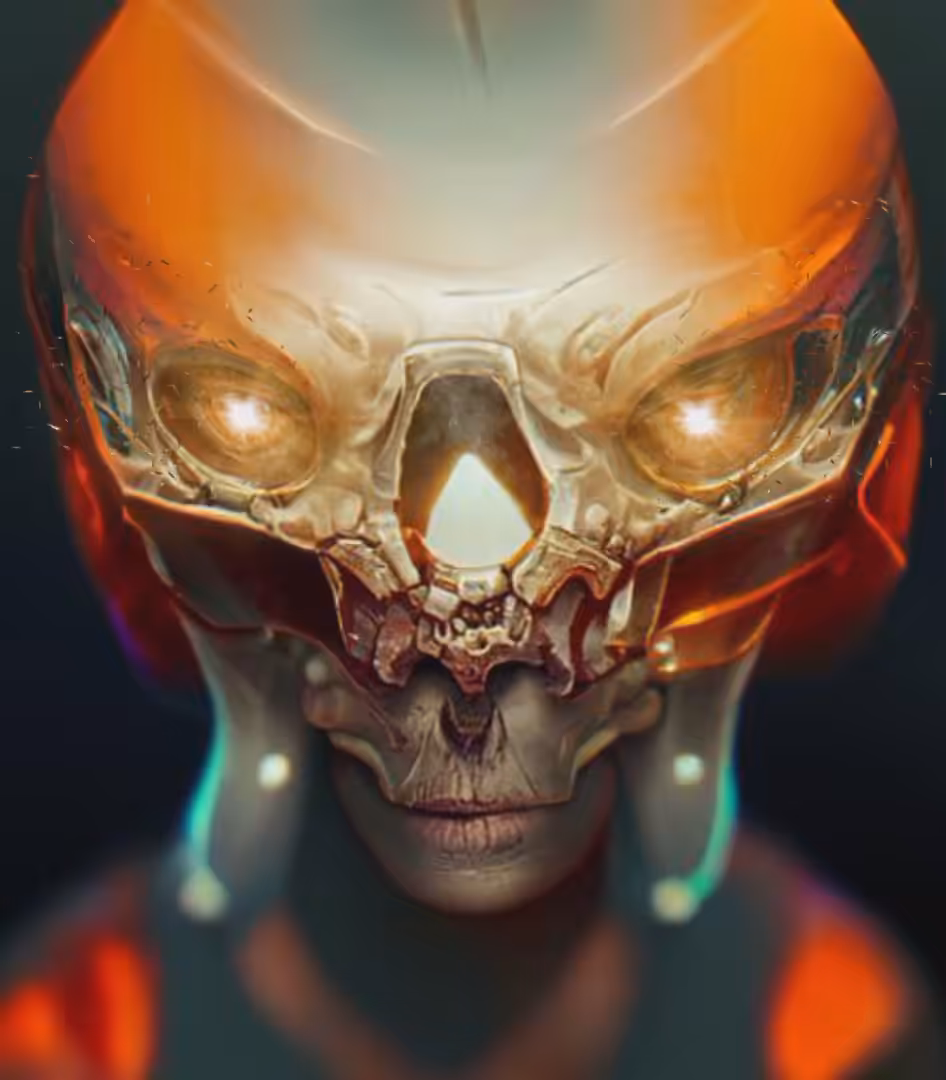 Magrog, the mutant skull