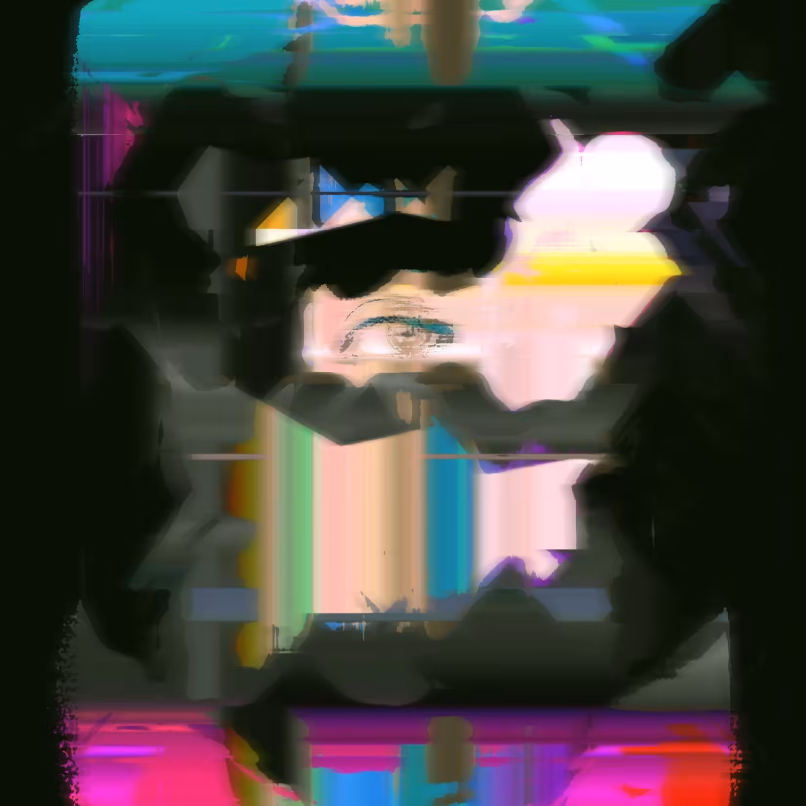 Abstract symbolism : "Hollow human beings"