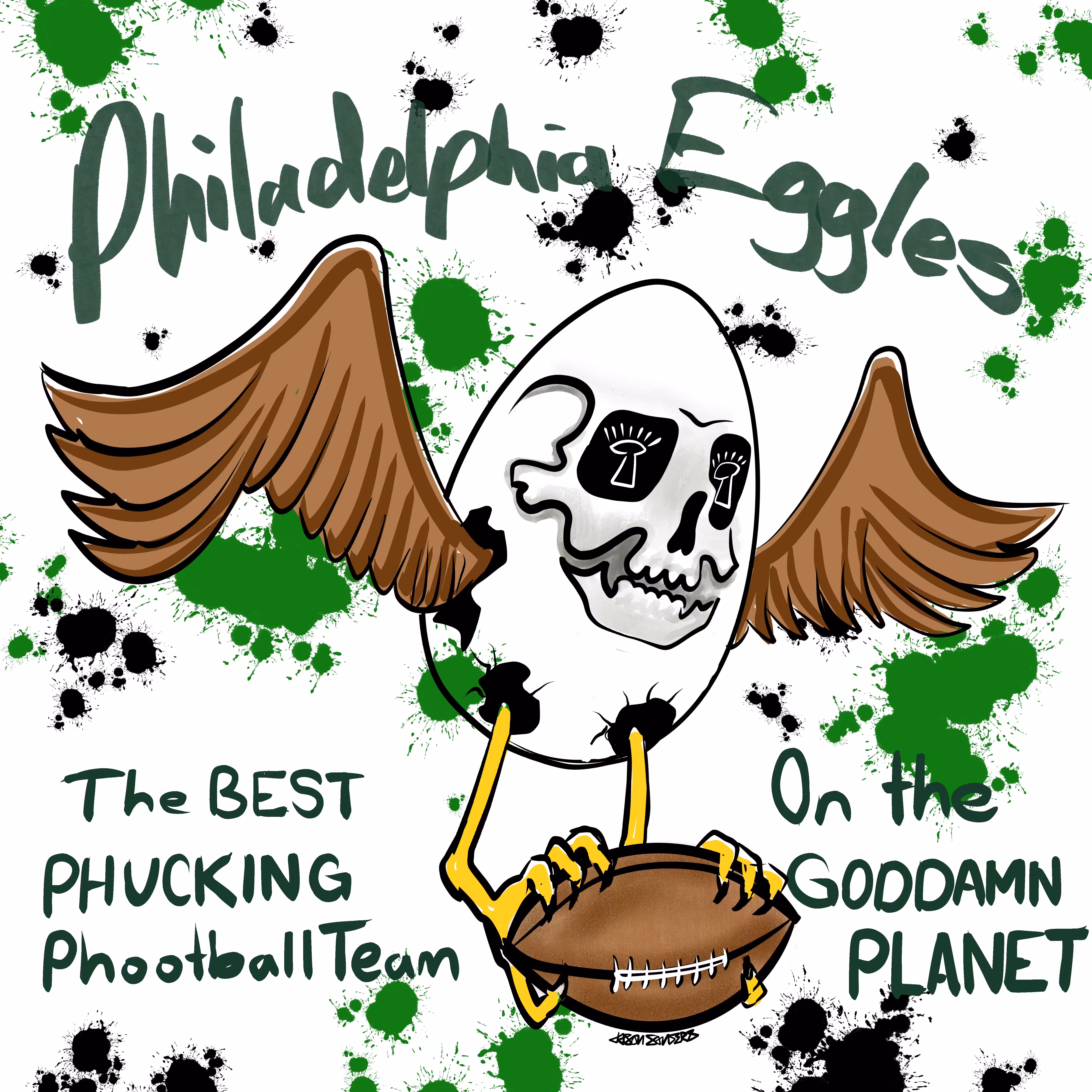 ‘Philadelphia Eggles’ By DrainedEye | #278