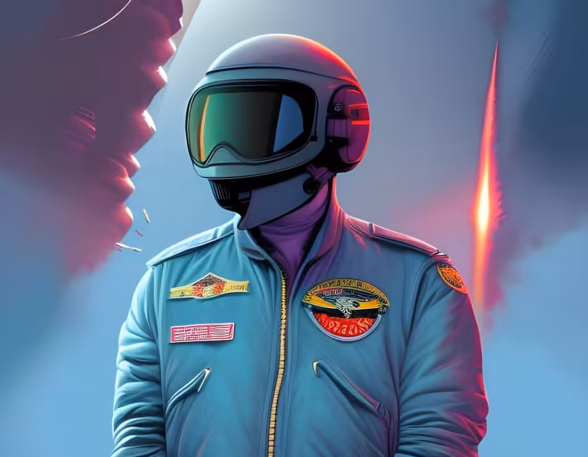 fighter jet pilot #08