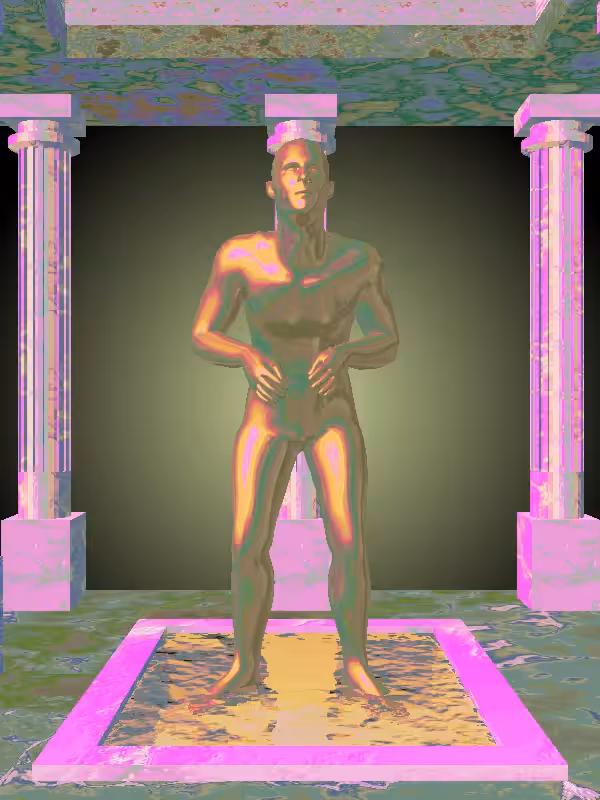 HeavenComputer: The Old Faded Gold Man #1796