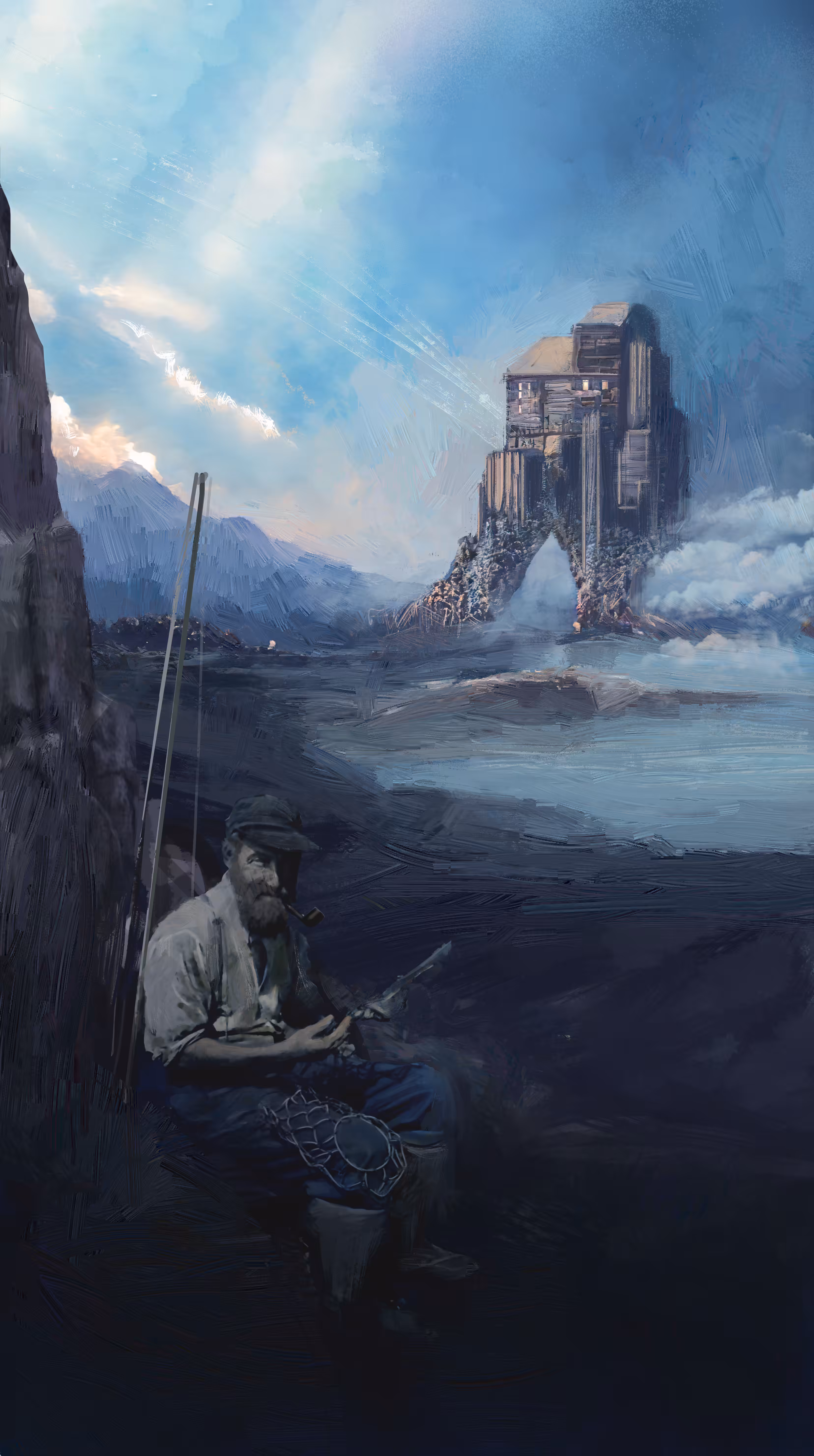 Alone Fisherman