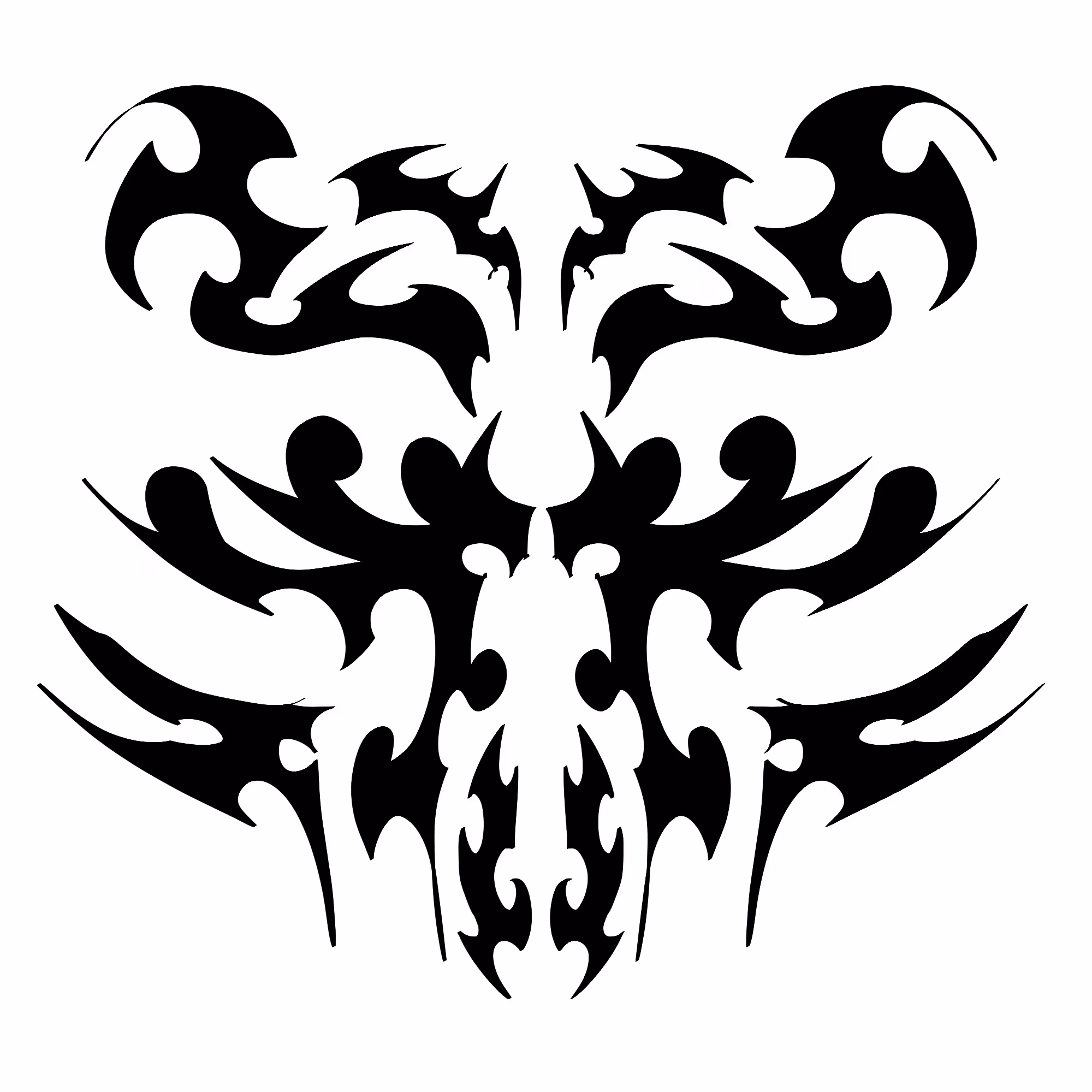 Tribal backpiece