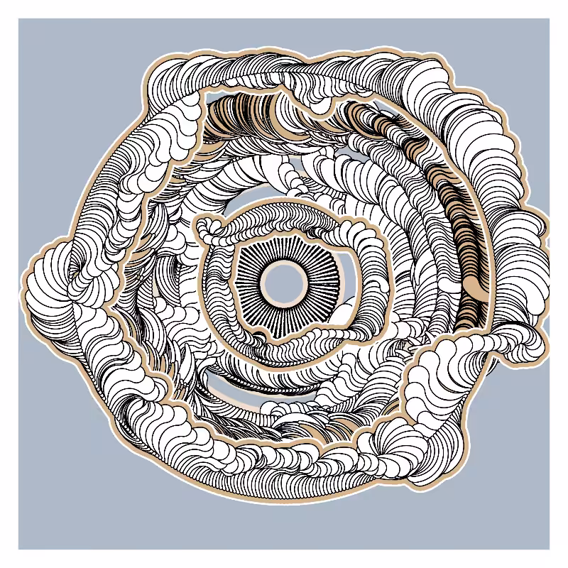 Echoes of Botanical Flow #113