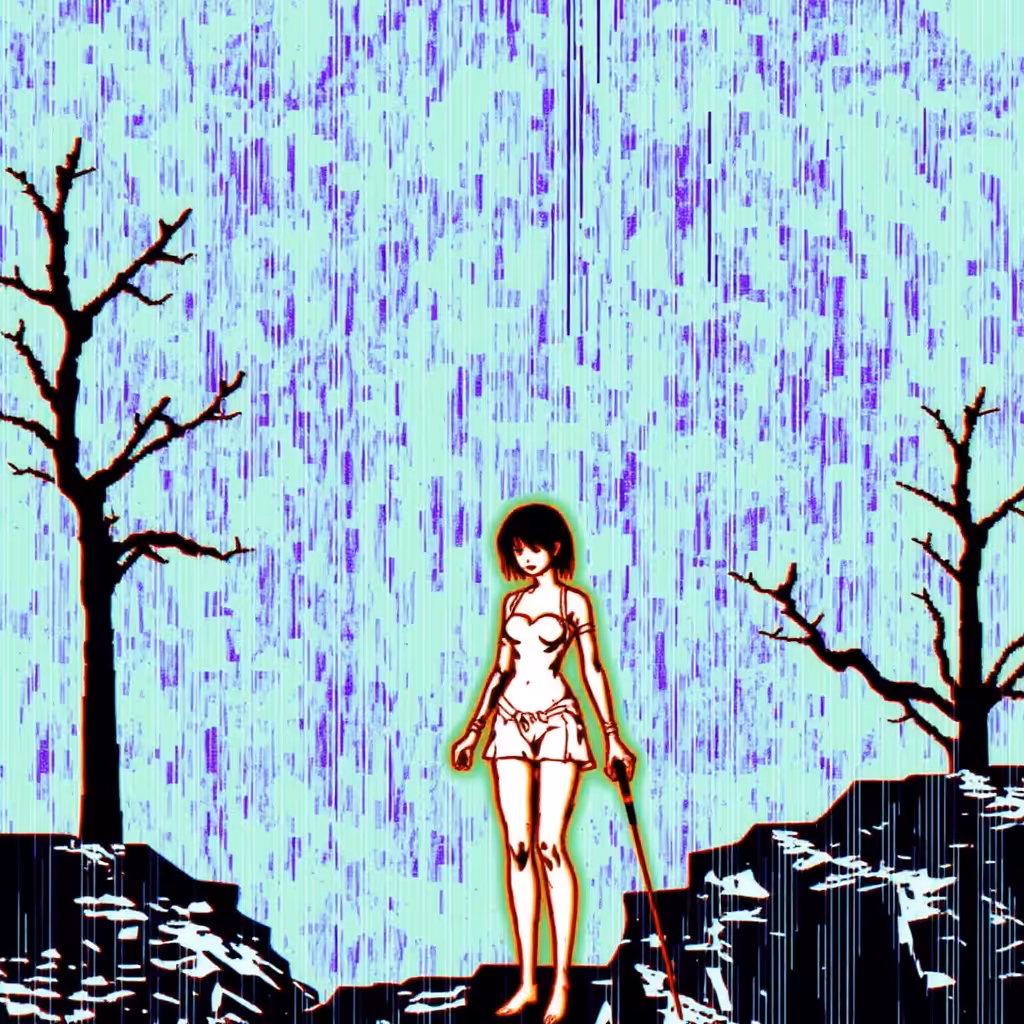 Neon Pulse: The Digital Vibe: Endless Rain