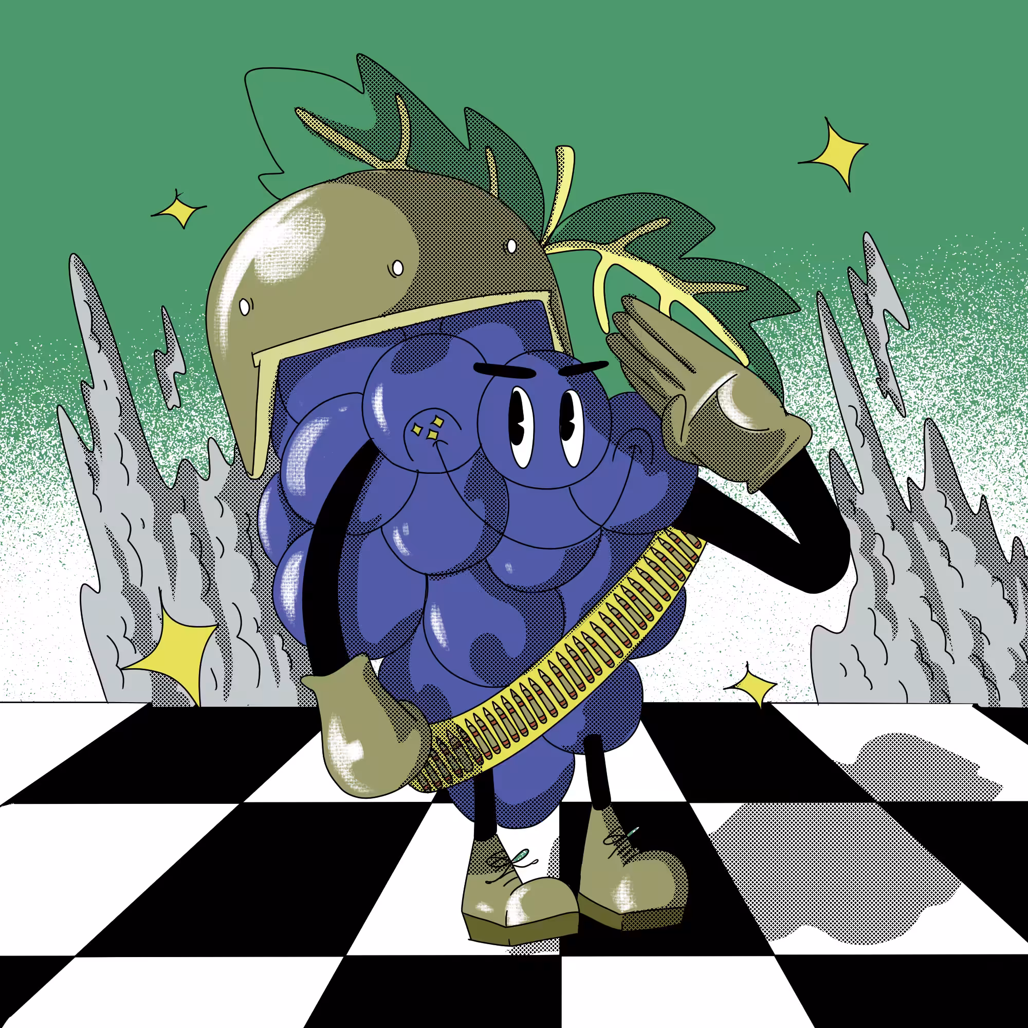STRONG ARMY GRAPEE
