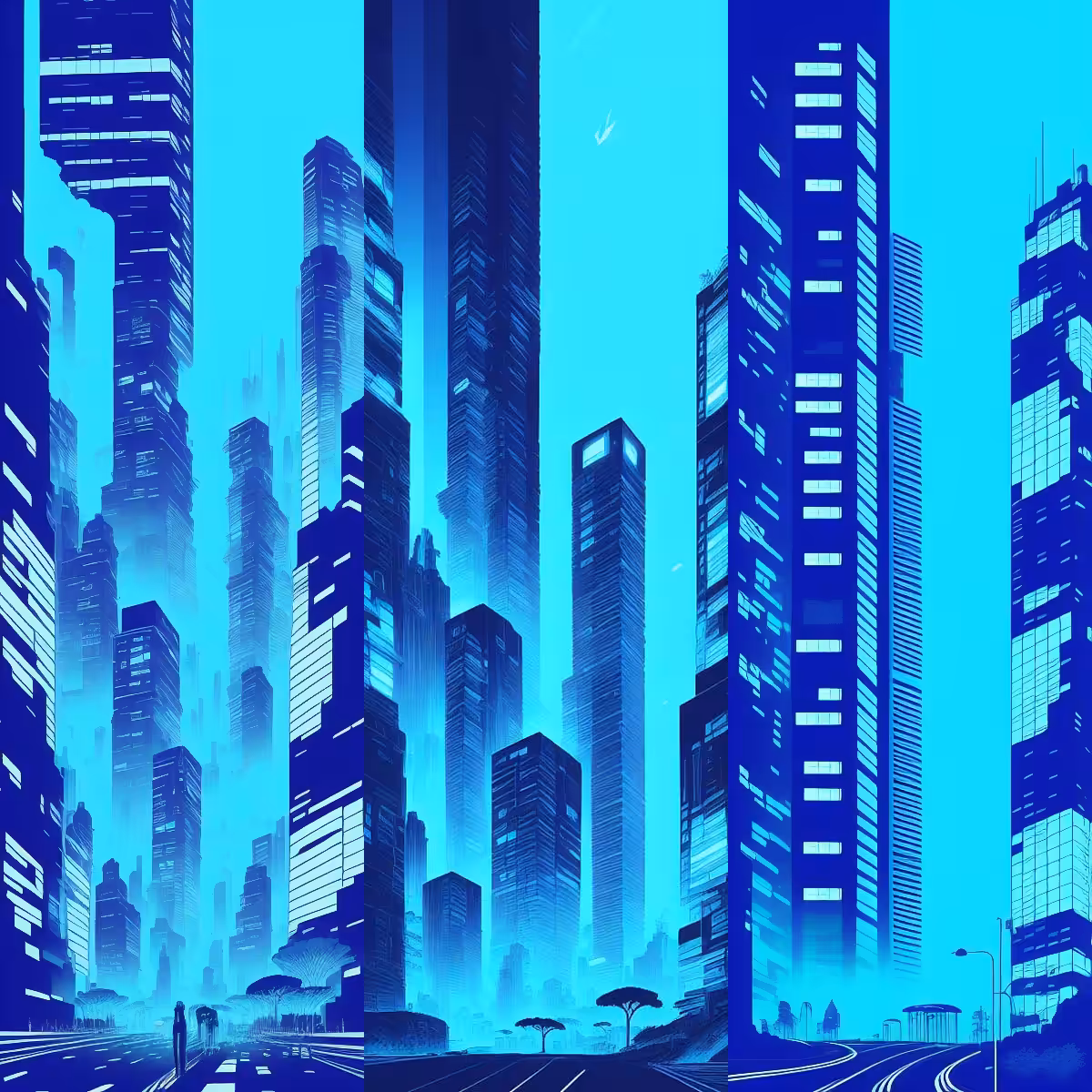 Blue City #1