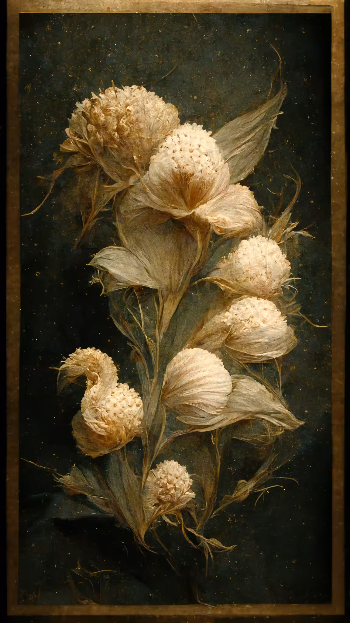 Flower Study: Cockscomb Study 