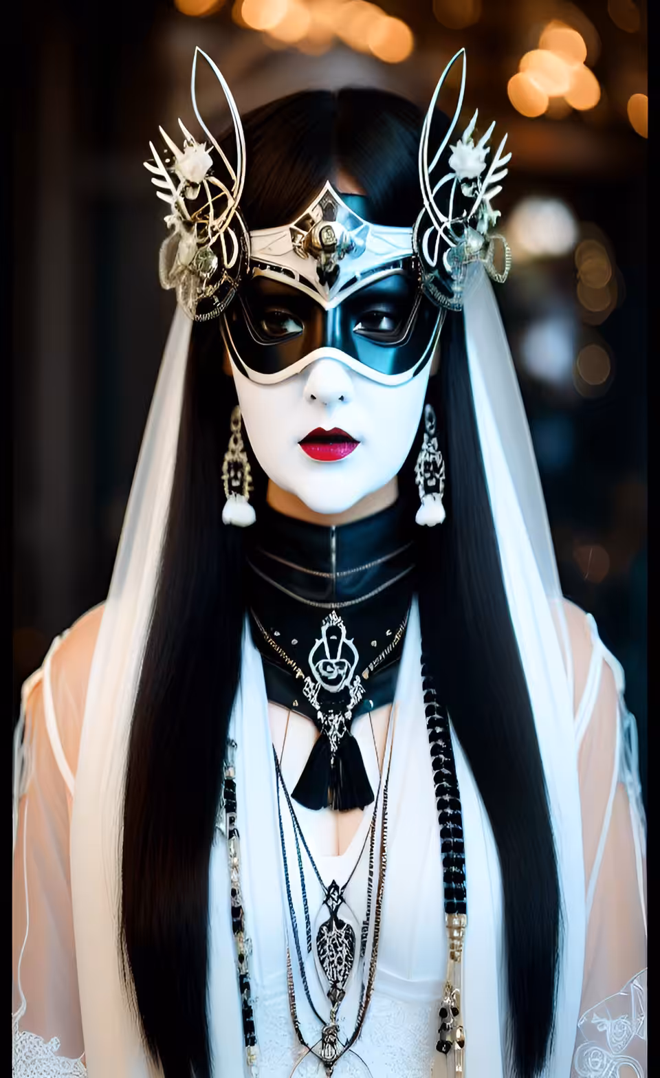Fashion art gallery: Black and White style #68