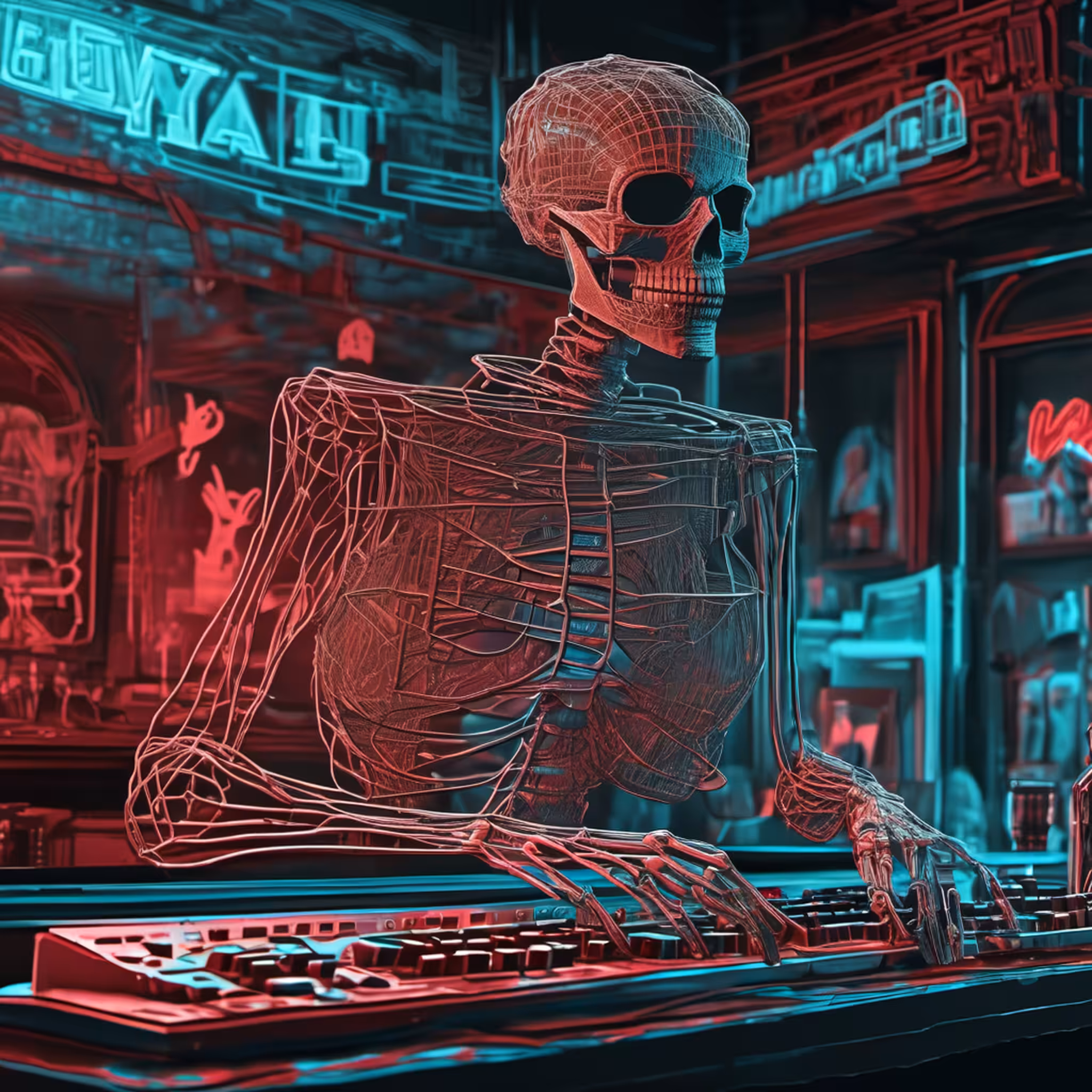 Skele, the bar pianist #17