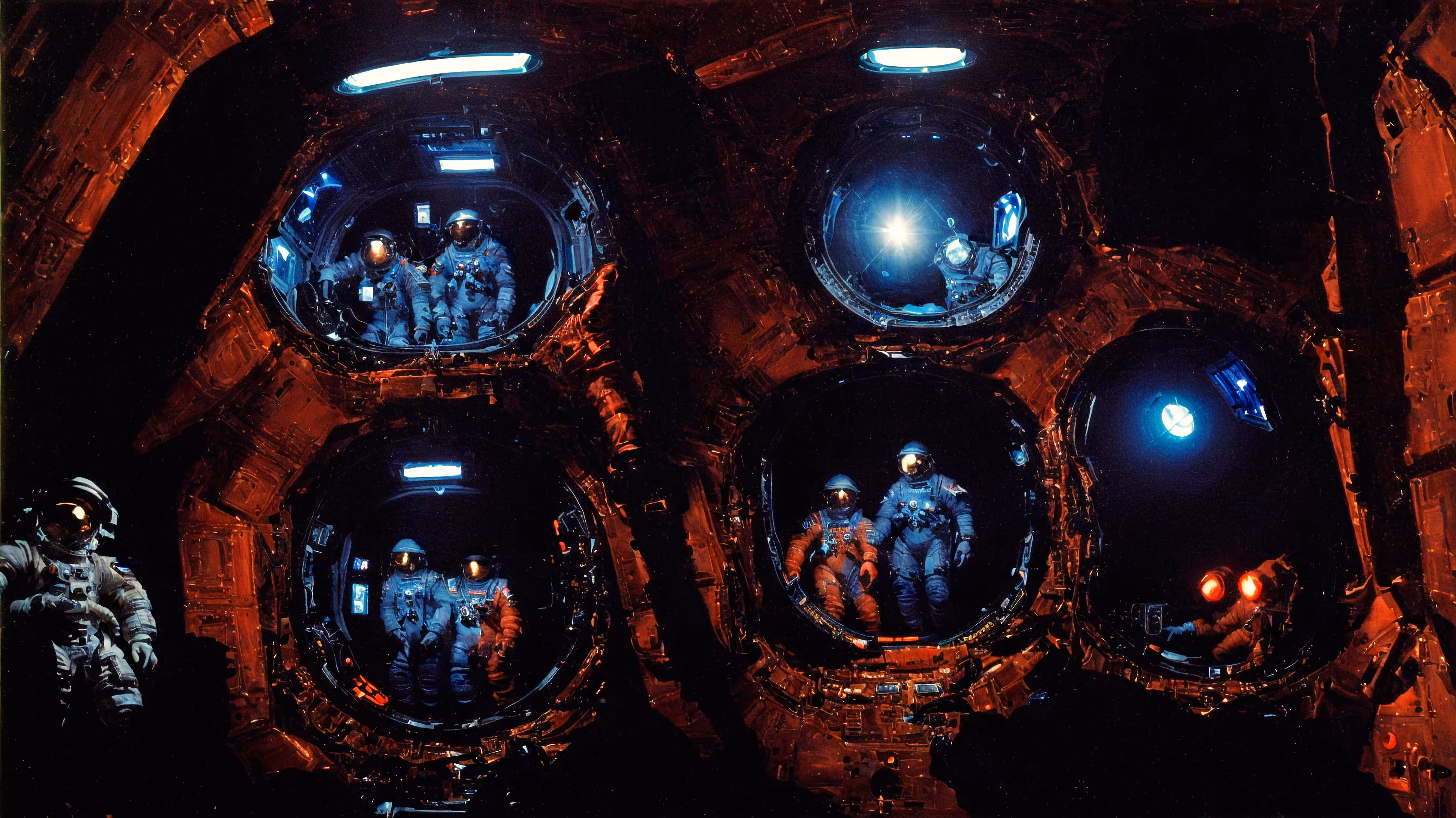 Inside The Space Ship
