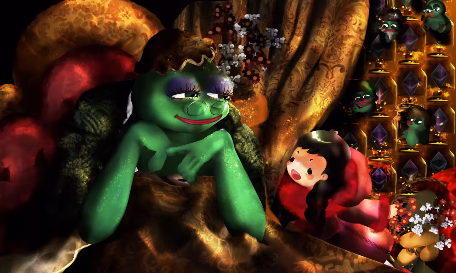 Legend Pepe #Little Red Riding Hood