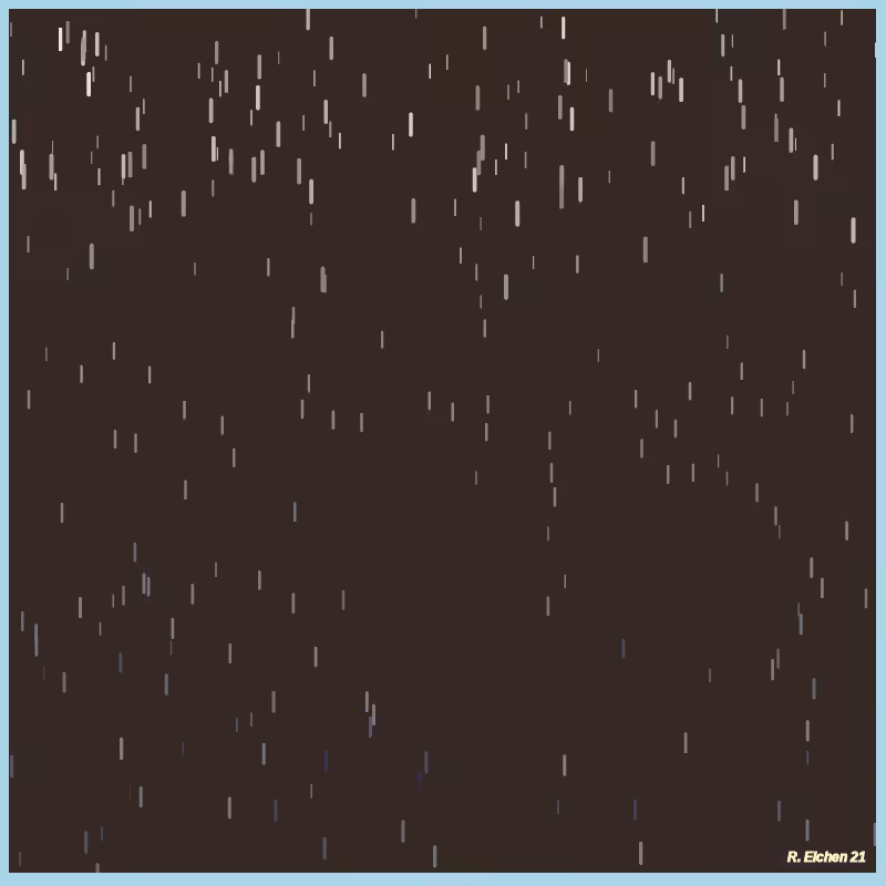 Rainfall in the dark #6